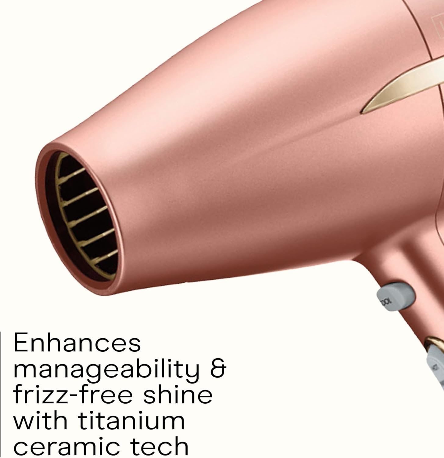 image:imageConair INFINITIPRO BY Frizz Free Compact Hair Dryer 2x the Shine 3x the Frizz Control dusty rose 1 CountDusty Rose
