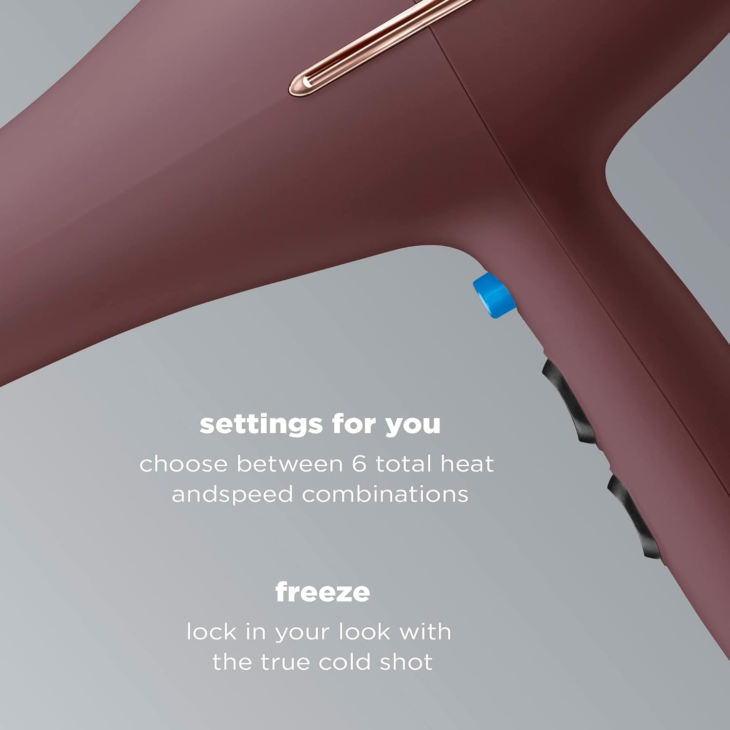 image:imageConair InfinitiPRO AC Motor Pro Hair Dryer Professional ionic ceramic blow dryer for faster frizzfree drying on all hair types Black Model 650XPlum Amazon Exclusive