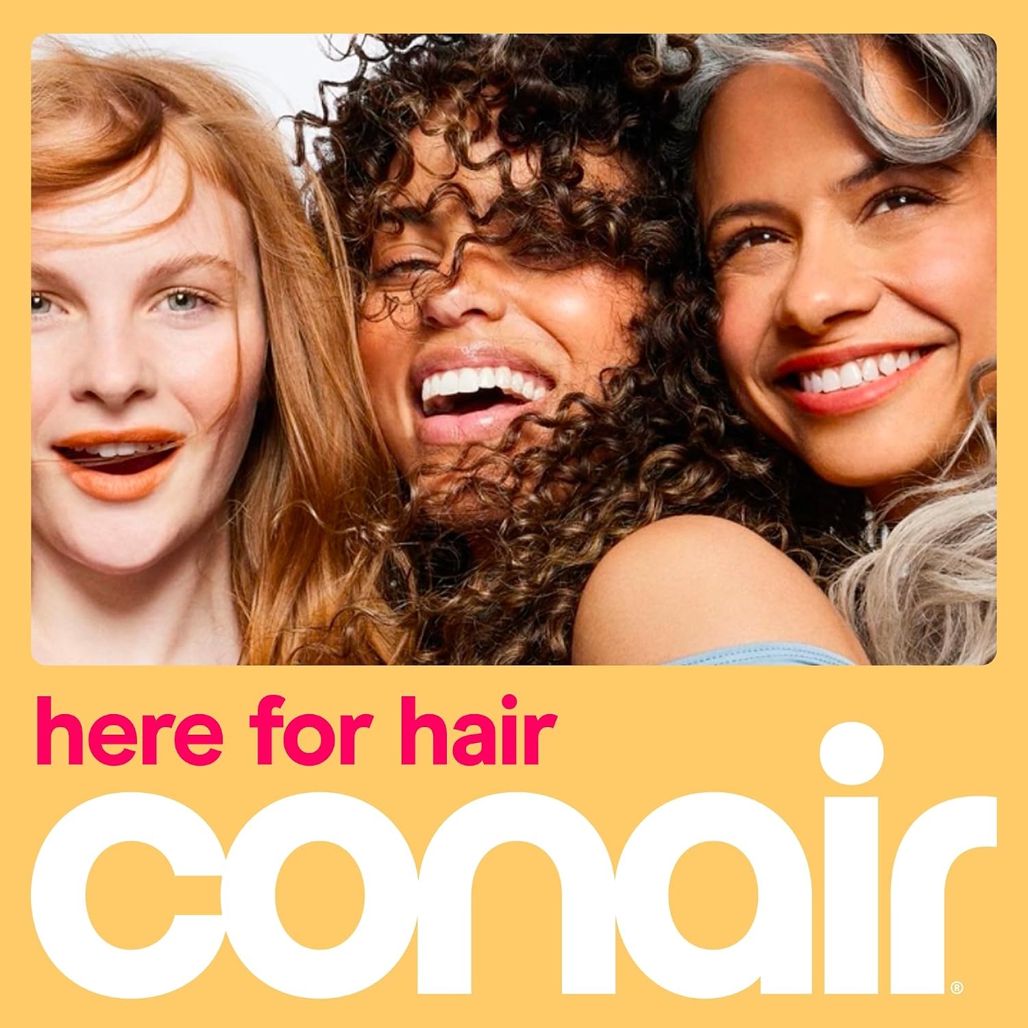 image:imageConair Jumbo Hot Rollers Hair Setter Ceramic Flocked Fast Heating for Voluminous Curls and Waves 5Piece White TS7LWhite