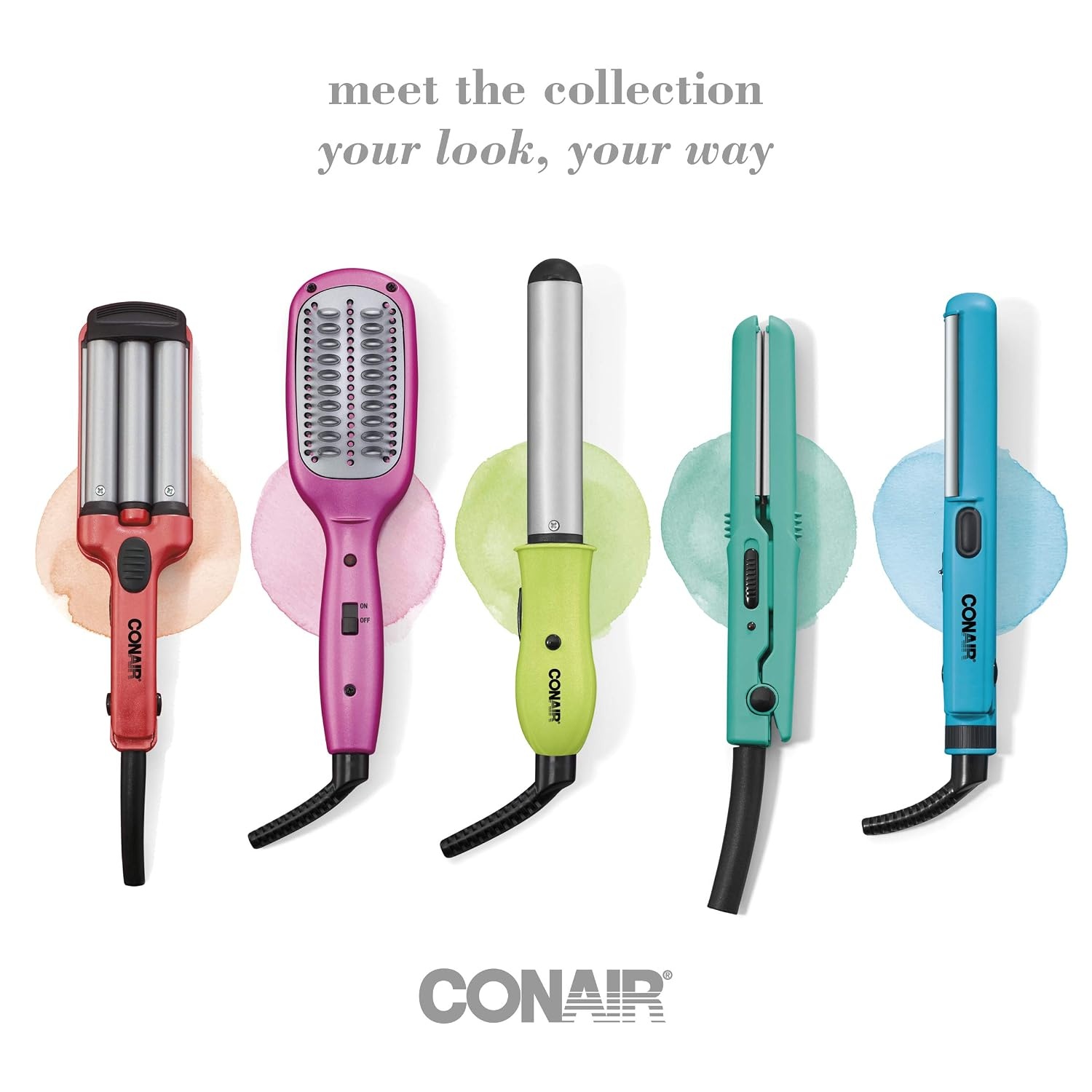 image:imageConair Mini Super Smoothing Brush Perfect for OnTheGo Styling1 Count Pack of 1