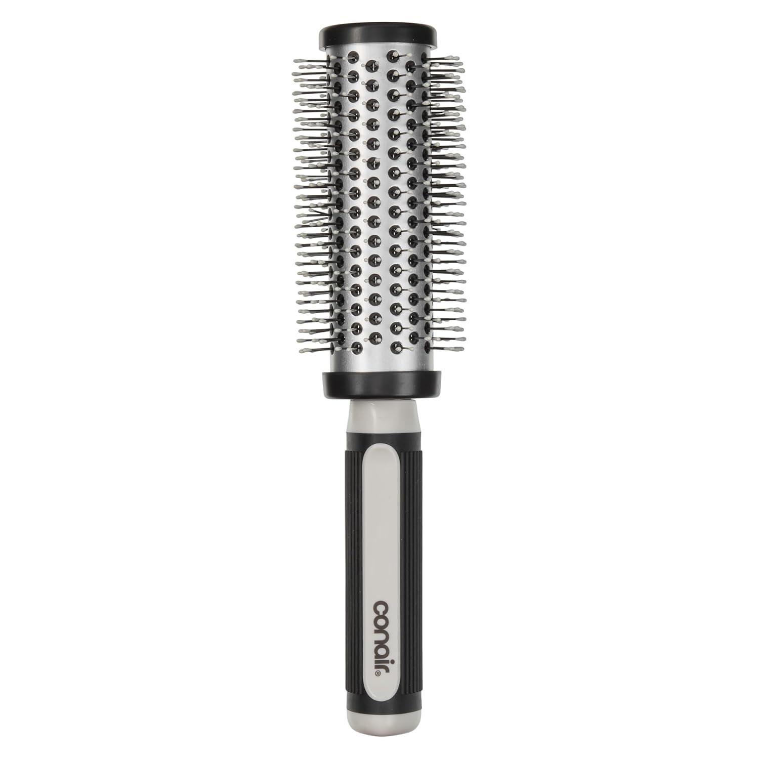 image:imageConair Salon Results Hairbrush for Blow Out Hair dryer round brush Metal Bristles Ideal for shorter hair lengthsBlack Teal