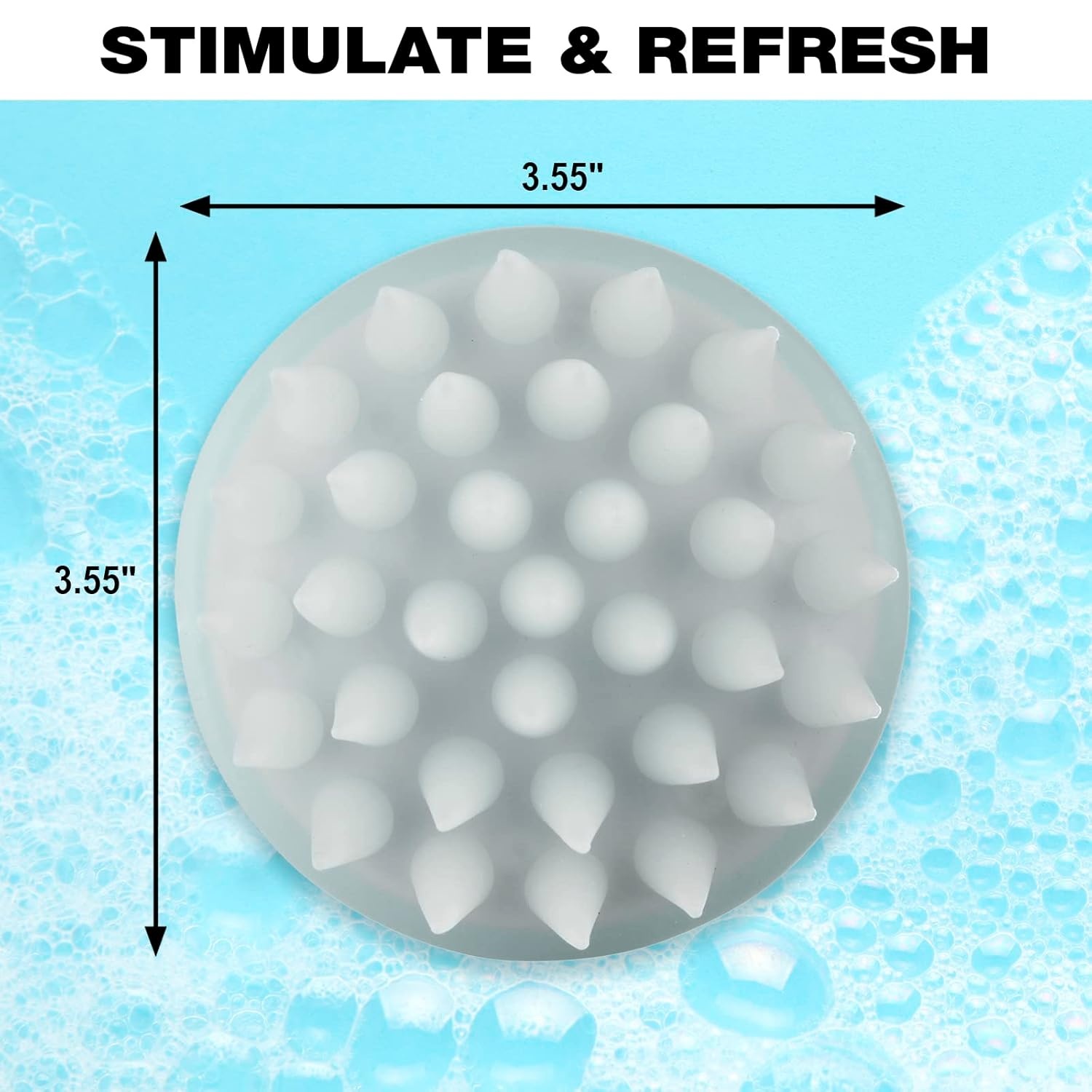 image:imageConair Scalp Massage Brush for Long amp Thick Hair