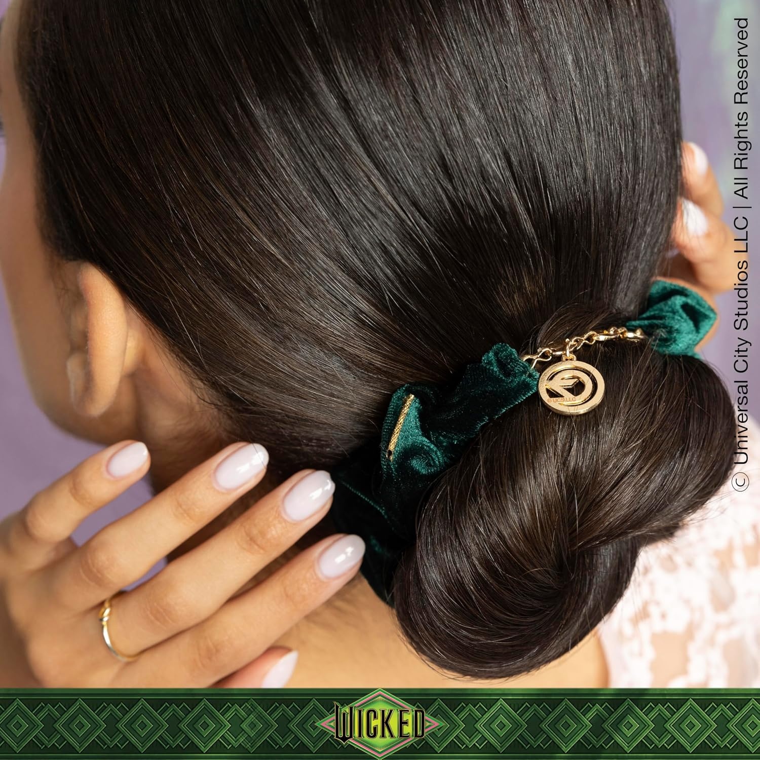 image:imageConair Scunci Wicked Gemstone Salon Clips 6PK Hair Clips for Women Gift Box All Hair Types Limited EditionEmerald City Green