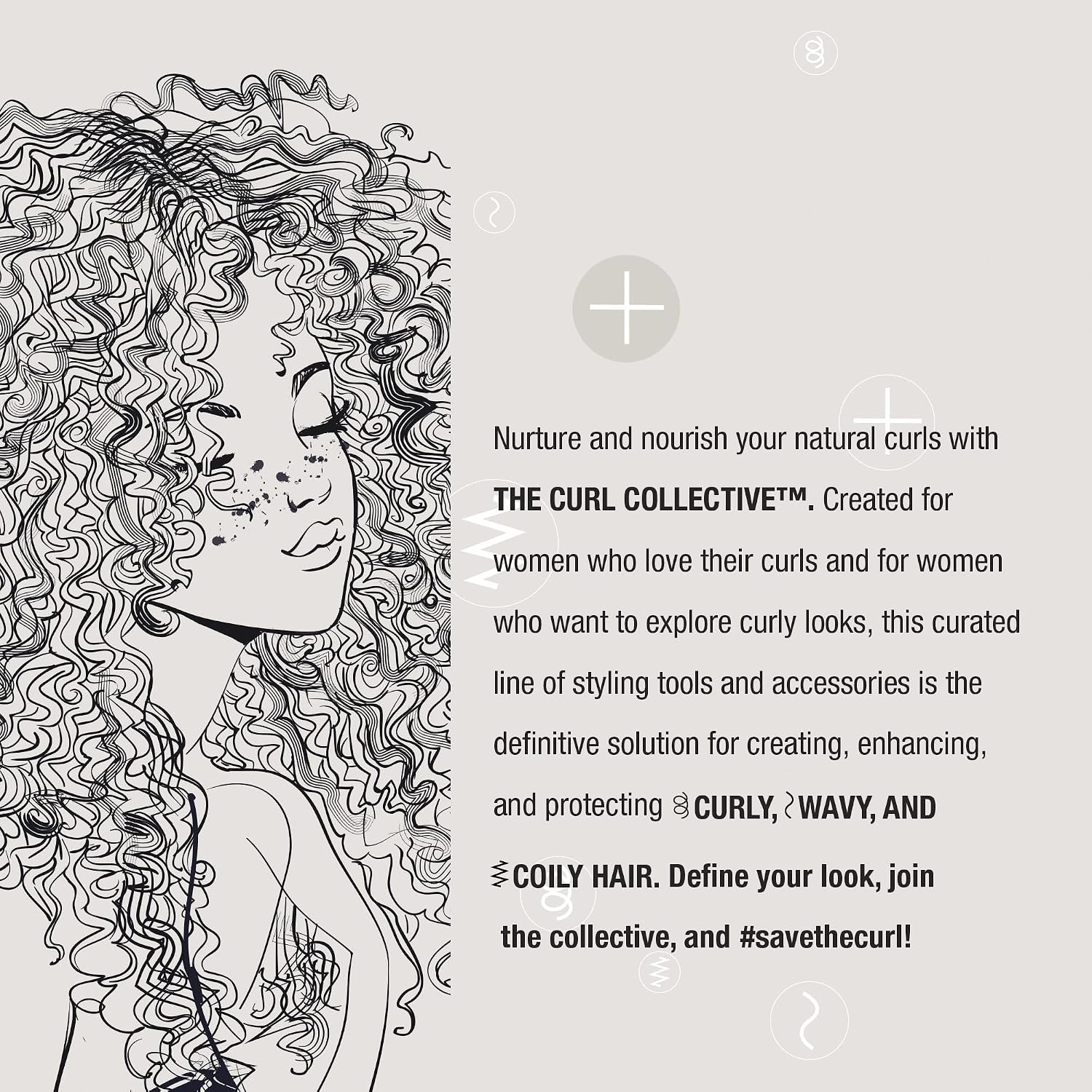 image:imageConair The Curl Collective 3in1 Ceramic Curling Wand 3 Interchangeable Barrels Designed to Create a Specific Curl Pattern 12 Super Slim 1 and 1 14 to 1 Tapered1 inch