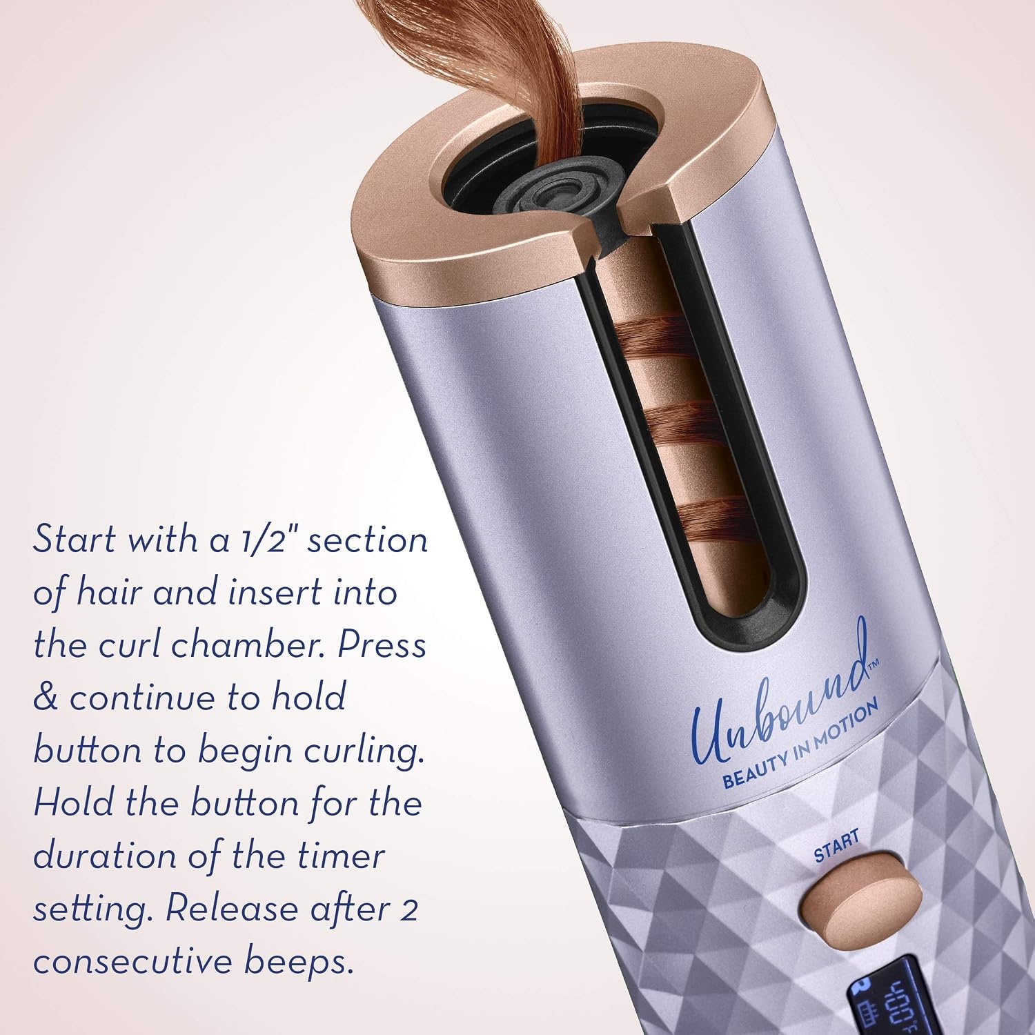 image:imageConair Unbound Cordless Auto Curler Rechargeable Auto Curler For Curls or Waves