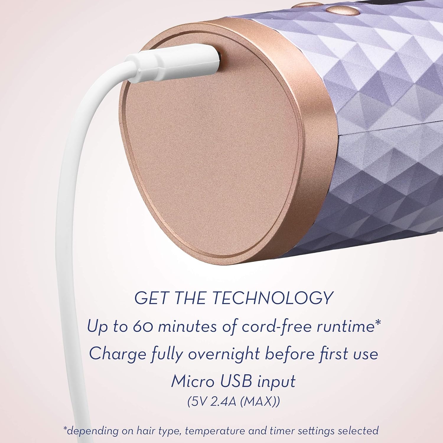 image:imageConair Unbound Cordless Auto Curler Rechargeable Auto Curler For Curls or Waves