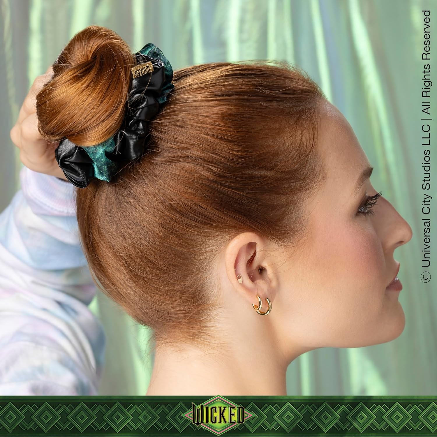 image:imageConair Wicked Elphaba Gift Box hair accessories for girls gifts for her hair accessories Scunci 4PKElphaba Green