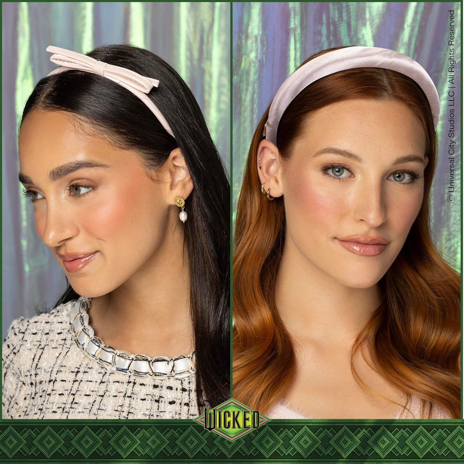 image:imageConair Wicked Elphaba Gift Box hair accessories for girls gifts for her hair accessories Scunci 4PKGlinda Pink