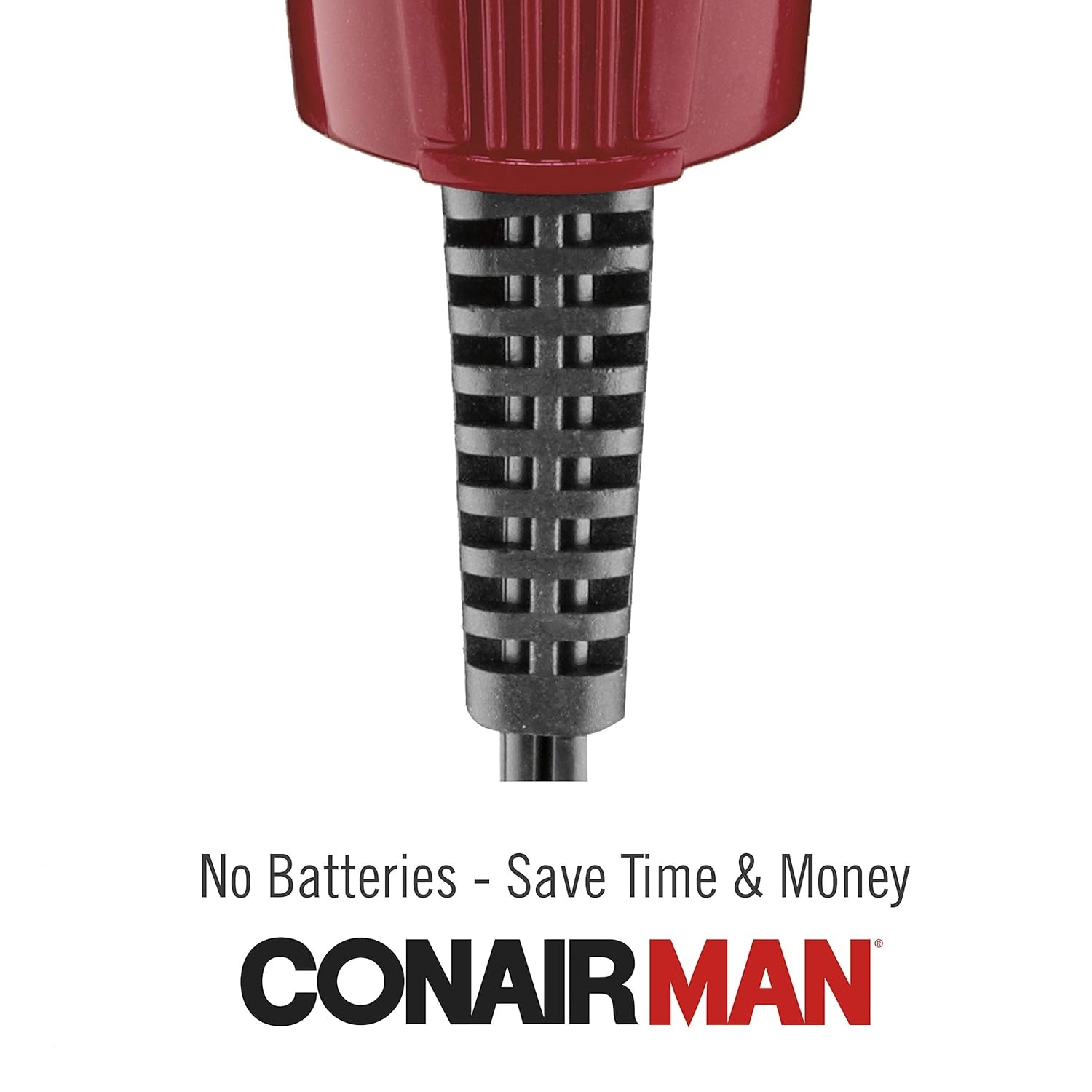 image:imageConairMAN Beard Trimmer for Men Includes Nose and Ear Hair Trimmer and 5Position Comb Attachment 4 piece Mens Grooming Kit Corded4 Piece Set