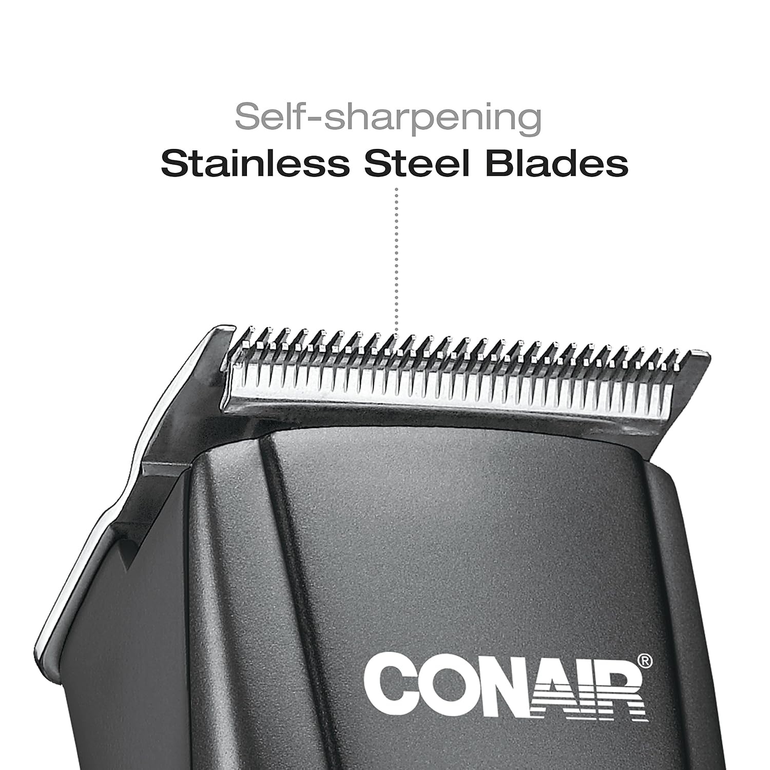 image:imageConairMAN Simple Cut Hair Clippers for Men 12piece Home Hair Cutting KitBlack