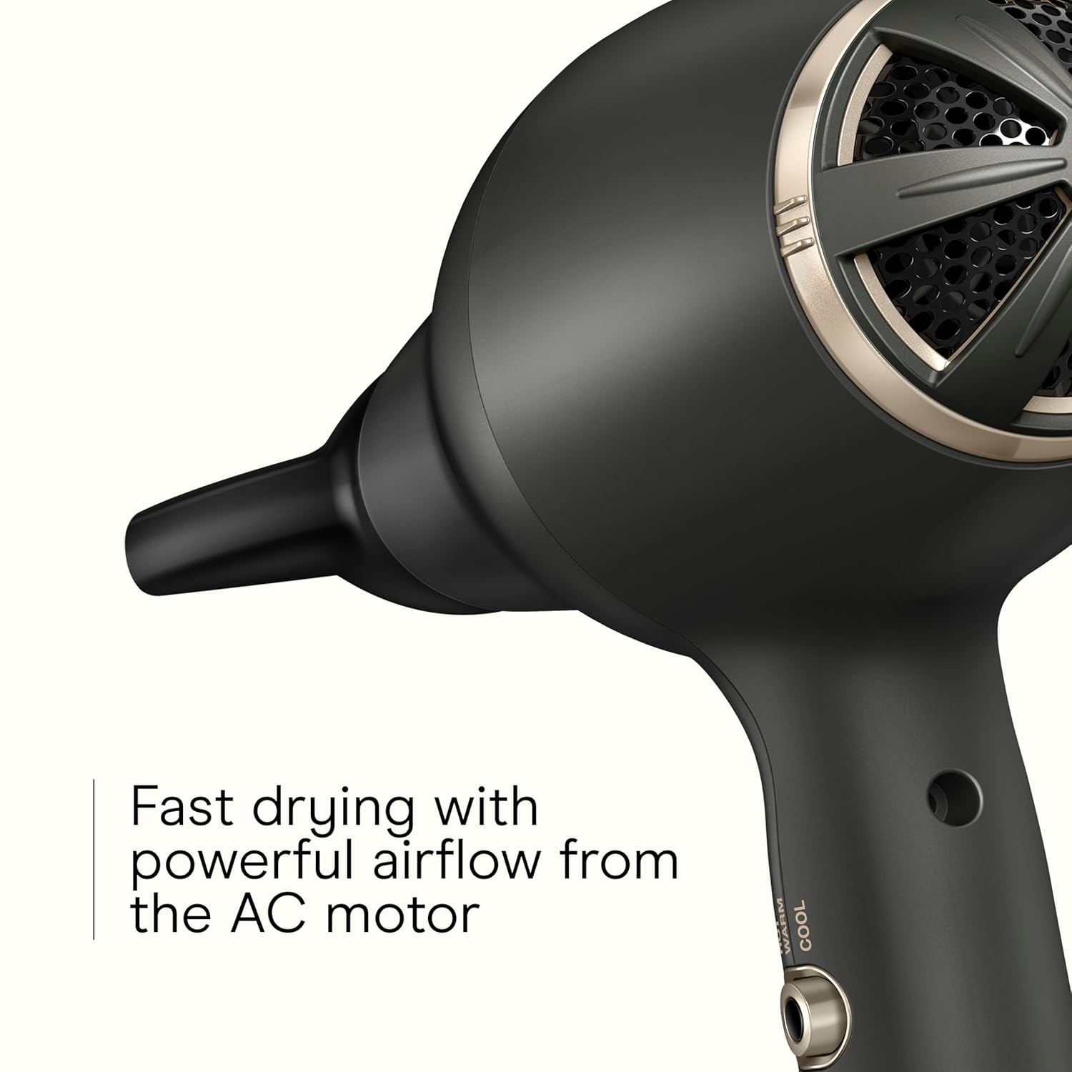 image:imageINFINITI PRO CONAIR FloMotion Pro Hair Dryer Personalize Your Drying Experience with Adjustable Airflow and 6 HeatSpeed Settings Blow Dryer with Diffuser and Concentrator Attachments Black