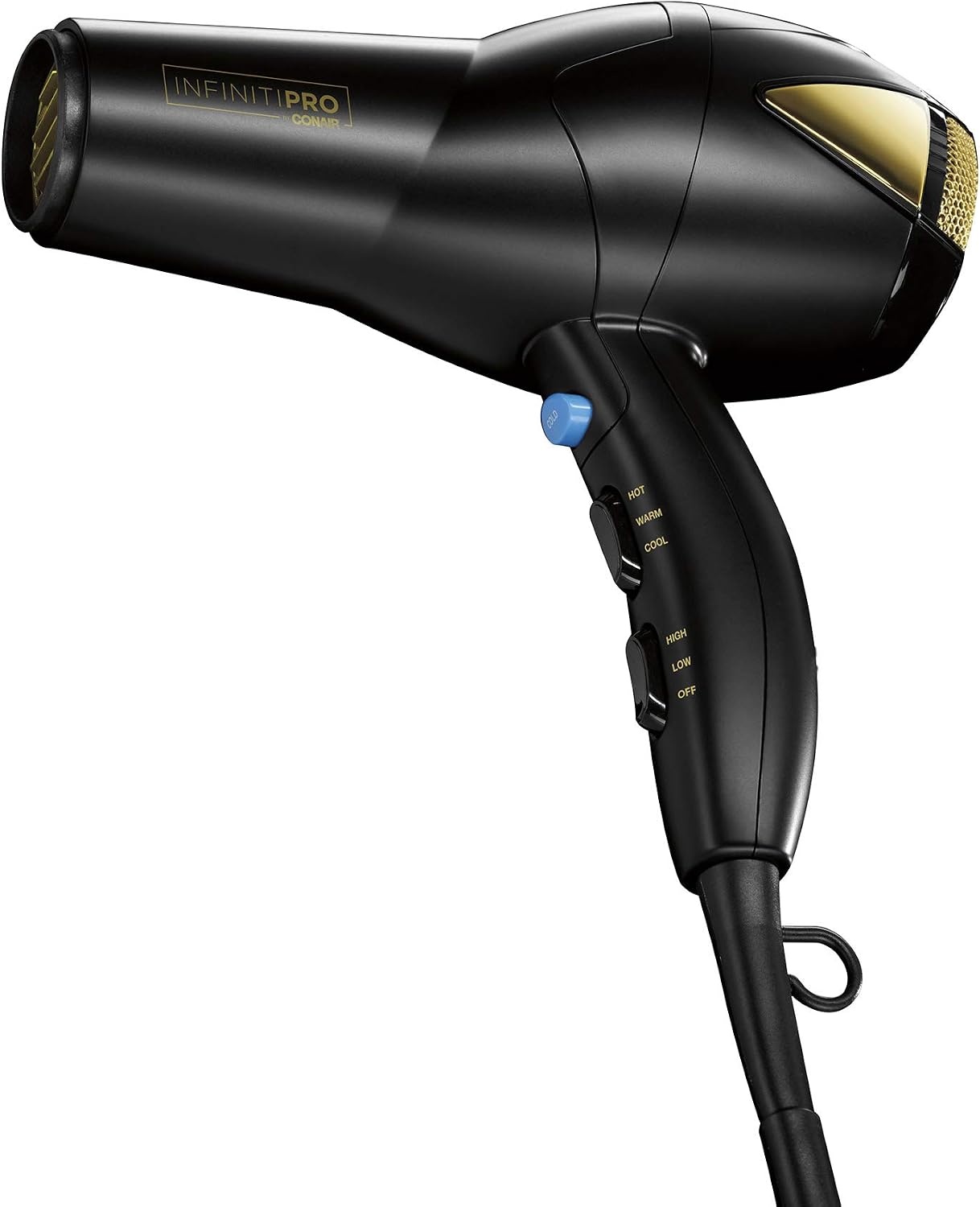 image:imageINFINITI PRO CONAIR Hair Dryer with Innovative Diffuser Enhances Curls and Waves While Reducing Frizz Dark BlueB088cl3mcy