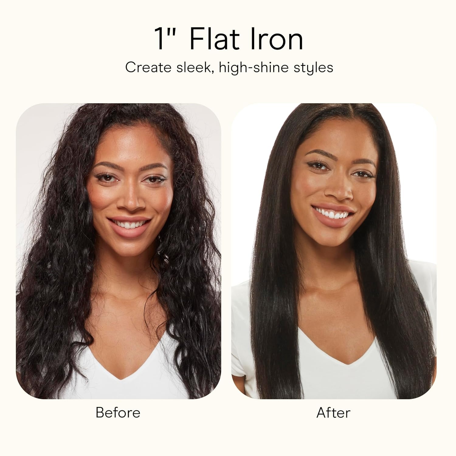 image:imageINFINITI PRO CONAIR SmoothWrap Dual Ion 1 Inch Flat Iron Hair Straightener 1Inch Flat Iron Produces More Volume and Less Frizz 5 Heat Settings For All Hair Types and Textures Blue