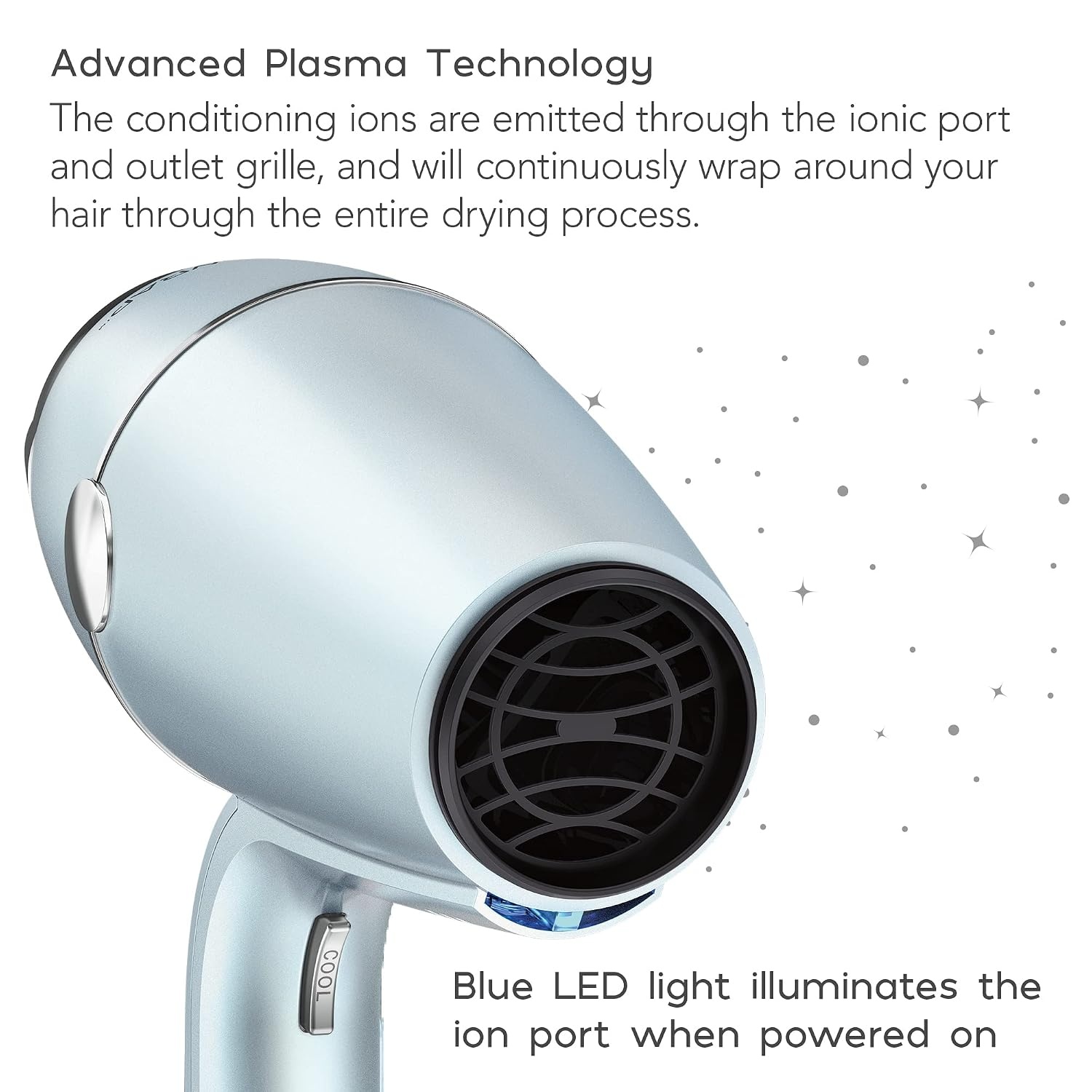 image:imageINFINITI PRO CONAIR SmoothWrap Hair Dryer Blow Dryer with Diffuser and Concentrator Attachments Advanced Plasma and Ceramic Technology for Less Frizz More Volume and Body MintMint