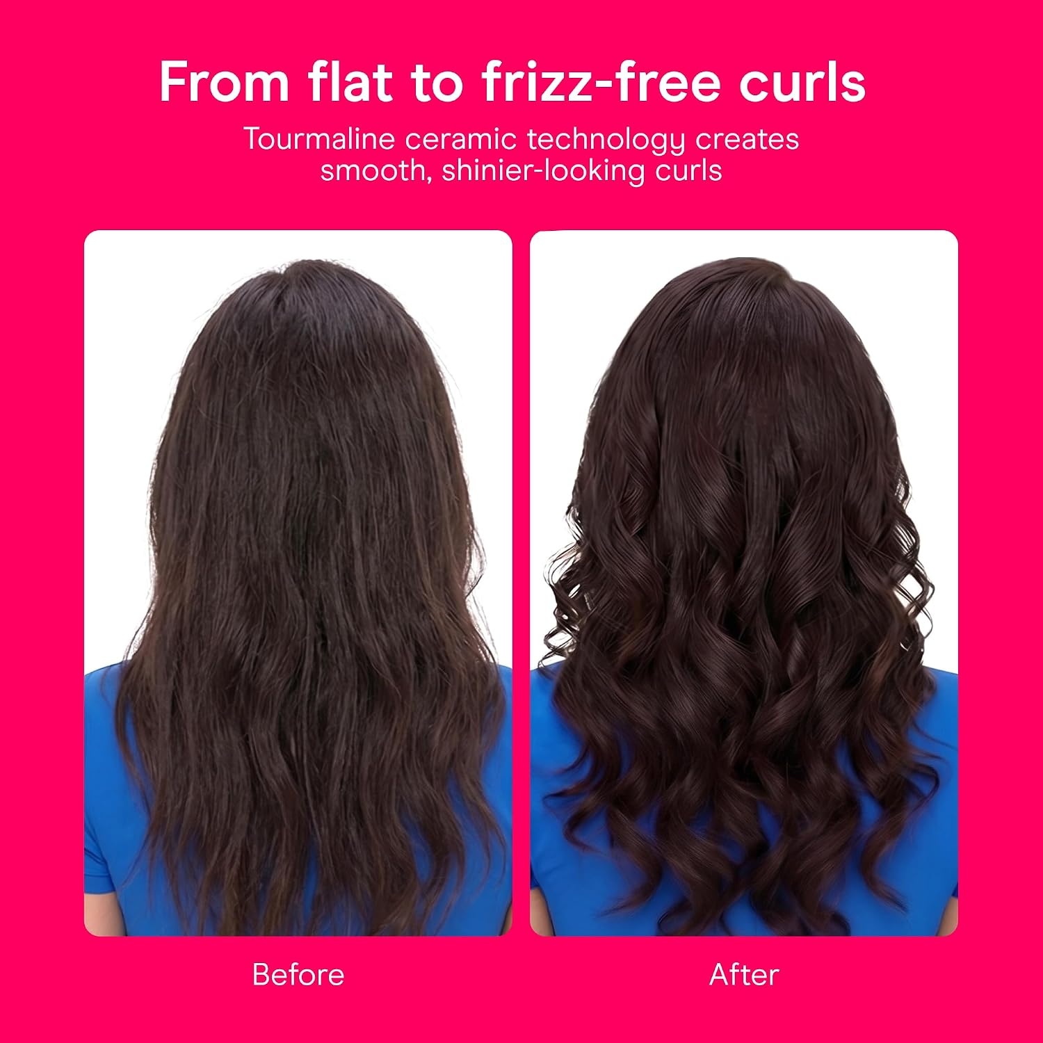 image:imageINFINITI PRO CONAIR Tourmaline Ceramic 1Inch Curling Iron Clamp Curling Iron 1Inch Barrel Produces Classic Curls Hair Curler for Use on Short Medium and Long Hair ChampagneGray Tourmaline Ceramic for Classic Curls on Short Medium and Long Hair ChampagneGray CD10001 Inch Barrel