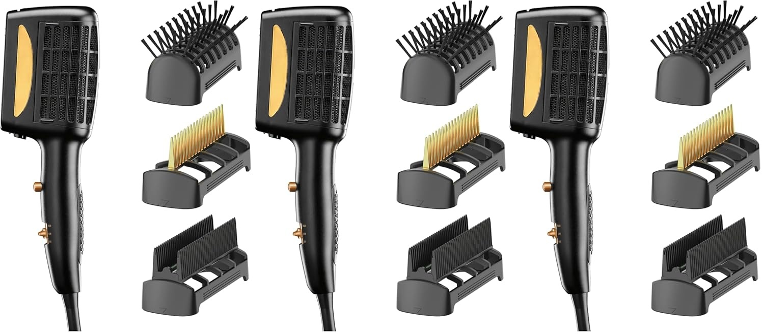 image:imageINFINITIPRO BY CONAIR 3in1 Styling Hair Dryer 1875W Hair Dryer and 3 Attachments Dry and style in one step for thick and curly hair Black SD11GNXBlack