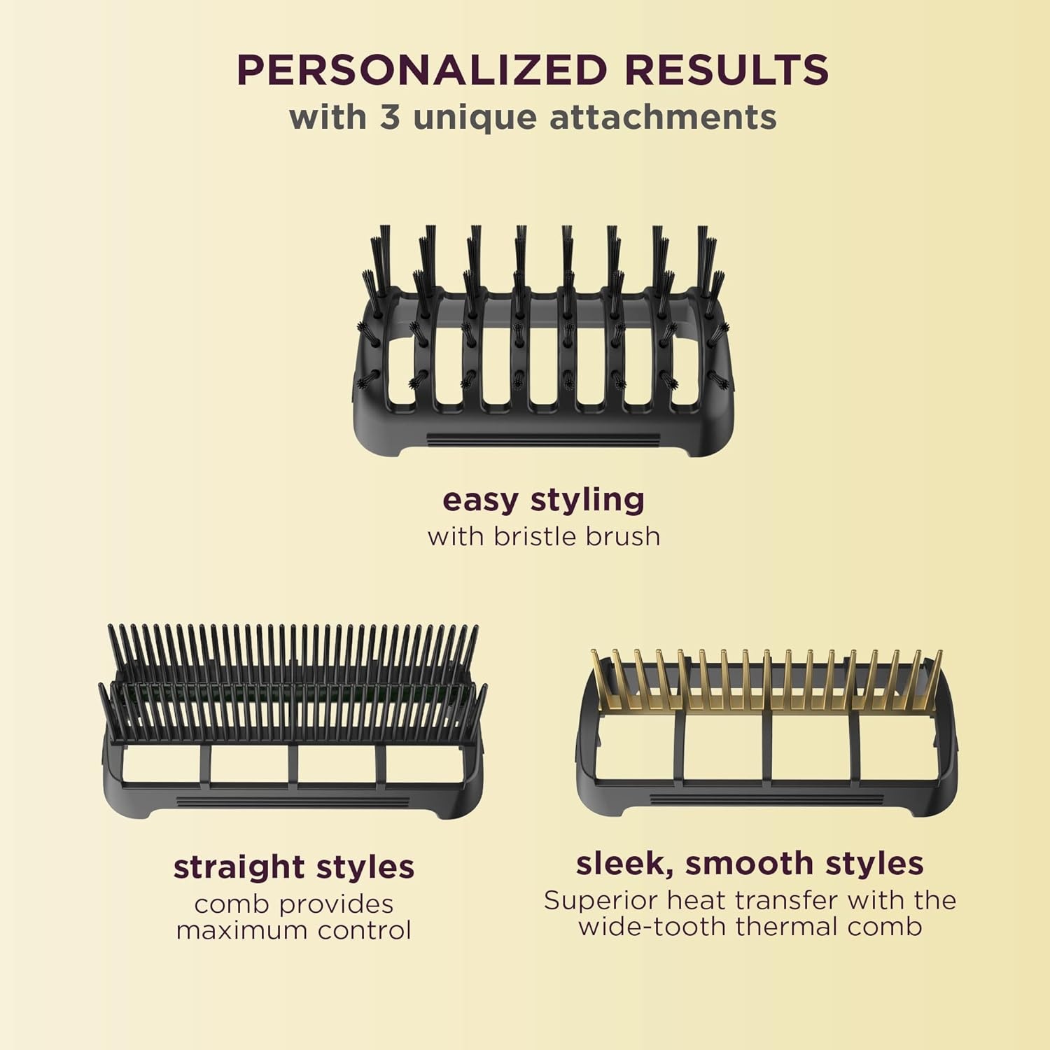 image:imageINFINITIPRO BY CONAIR 3in1 Styling Hair Dryer 1875W Hair Dryer and 3 Attachments Dry and style in one step for thick and curly hair Black SD11GNXBlack