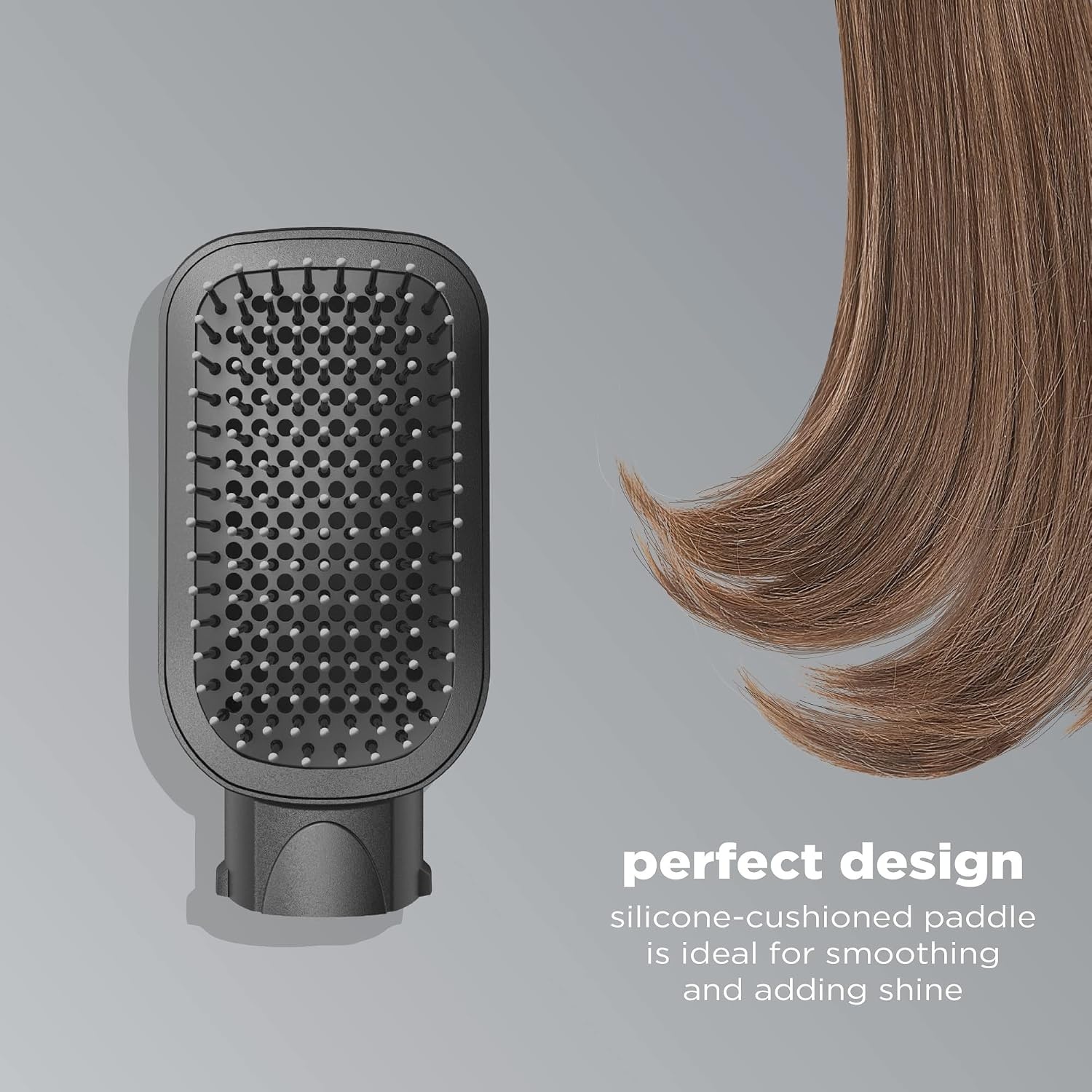image:imageINFINITIPRO BY CONAIR Brush Head Attachment Storage Case Compatible with INFINITIPRO BY CONAIR The Knot Dr Dryer BrushesCushioned Paddle Brush