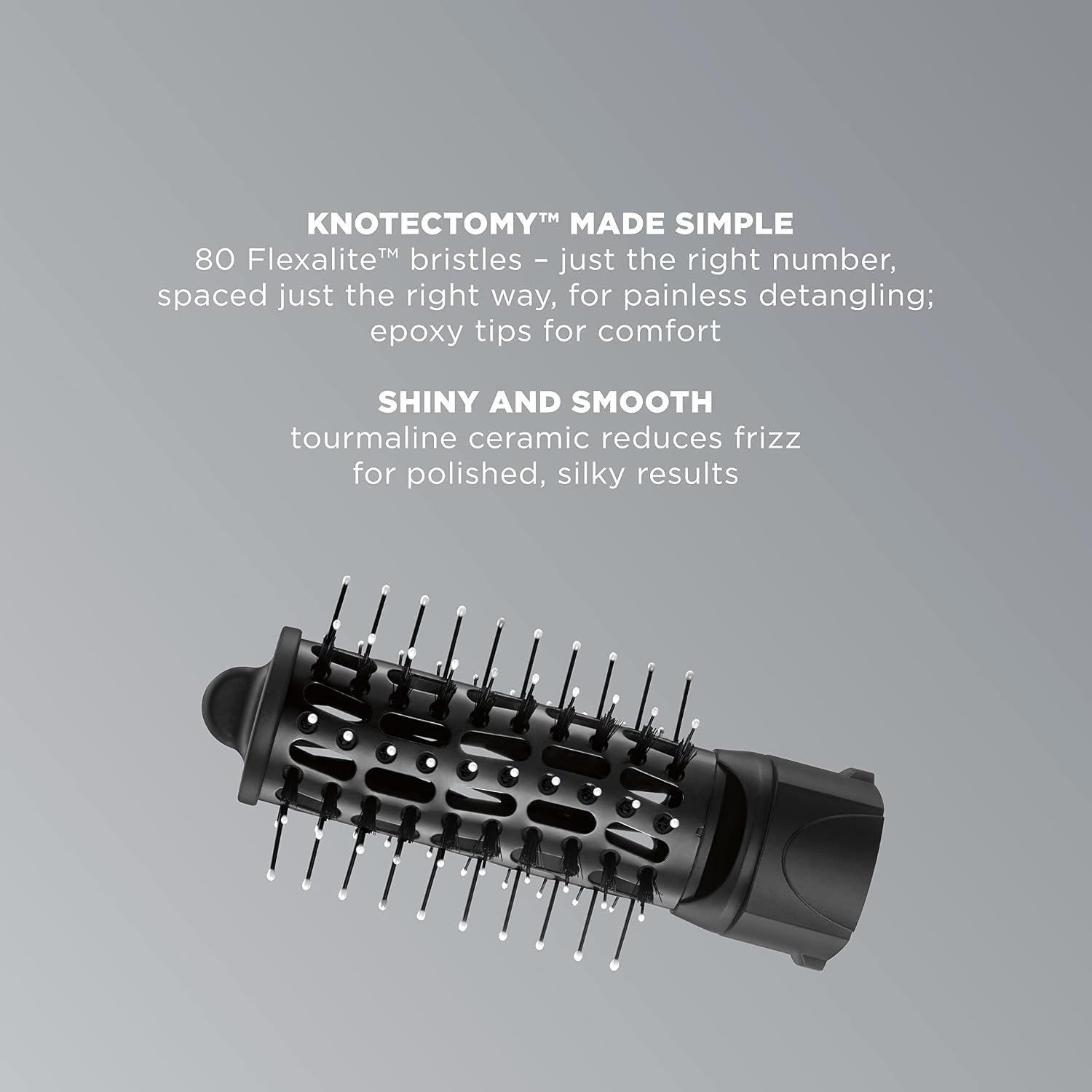 image:imageINFINITIPRO BY CONAIR Brush Head Attachment Storage Case Compatible with INFINITIPRO BY CONAIR The Knot Dr Dryer BrushesExtra Small Oval Brush