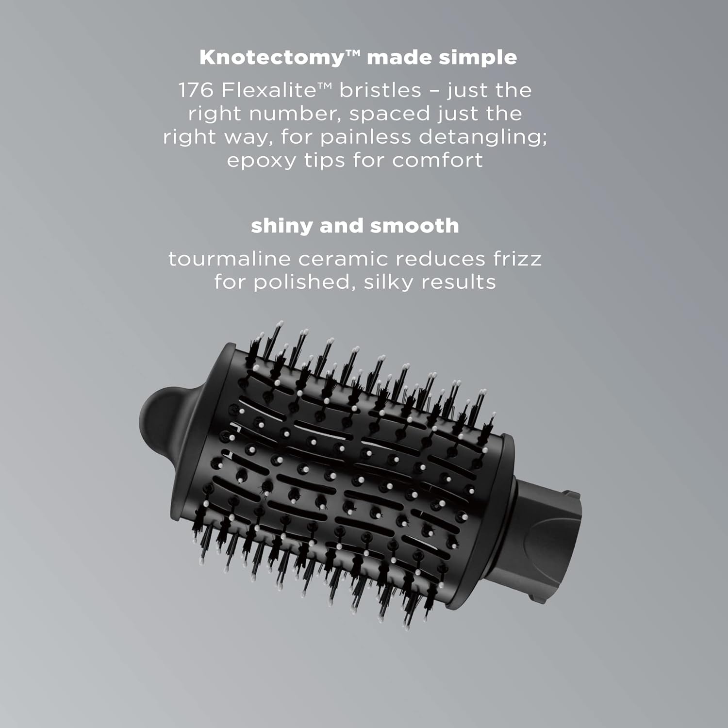 image:imageINFINITIPRO BY CONAIR Brush Head Attachment Storage Case Compatible with INFINITIPRO BY CONAIR The Knot Dr Dryer BrushesLarge Oval Brush