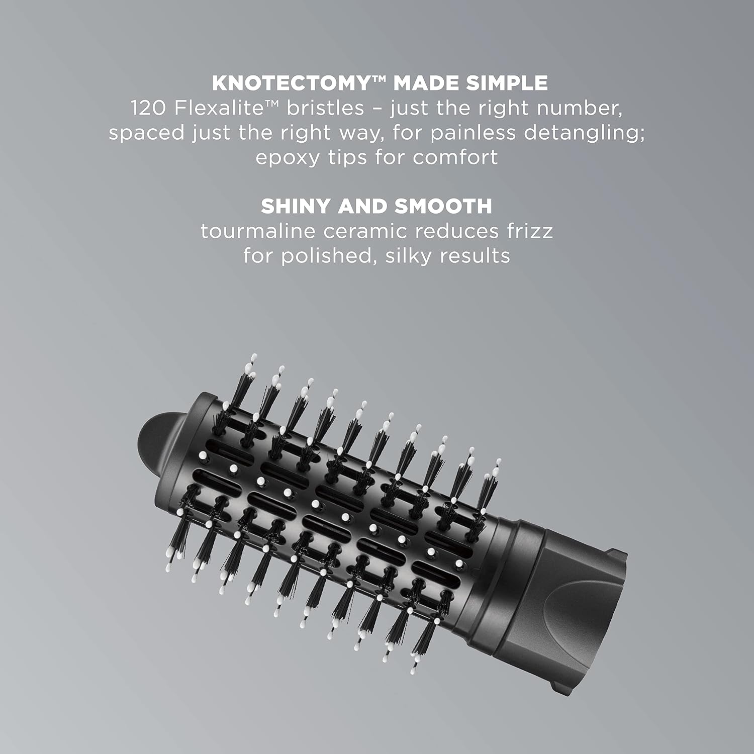 image:imageINFINITIPRO BY CONAIR Brush Head Attachment Storage Case Compatible with INFINITIPRO BY CONAIR The Knot Dr Dryer BrushesMedium Round Brush
