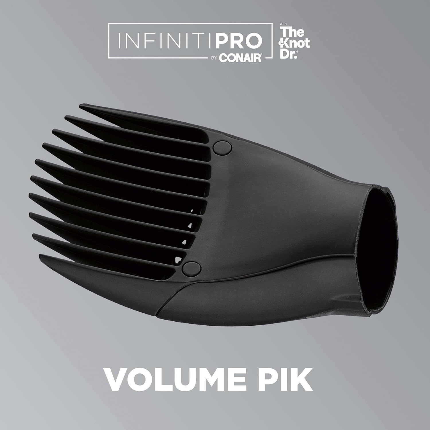 image:imageINFINITIPRO BY CONAIR Brush Head Attachment Storage Case Compatible with INFINITIPRO BY CONAIR The Knot Dr Dryer BrushesVolume Pik
