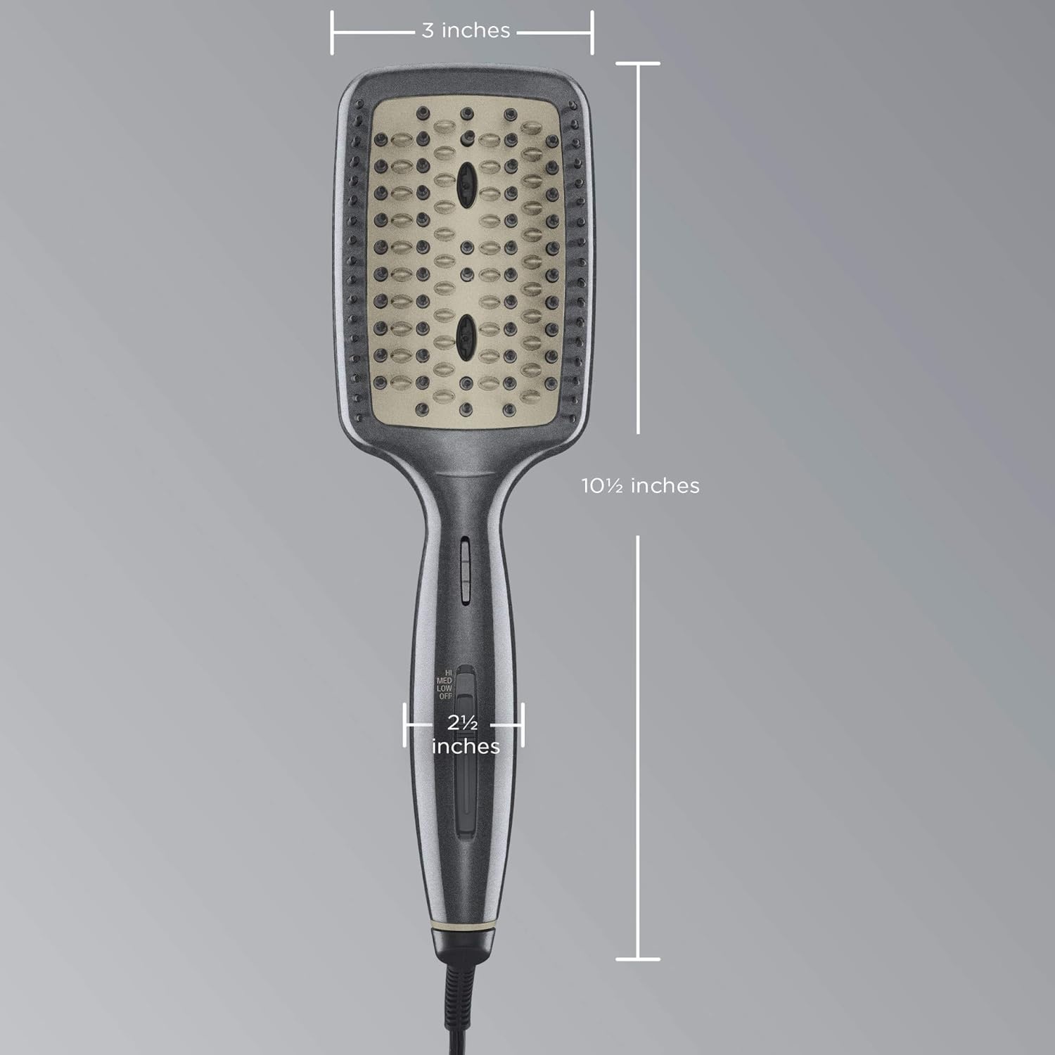 image:imageINFINITIPRO BY CONAIR DiamondInfused Ceramic Hot Brush Smoothing Hot Brush