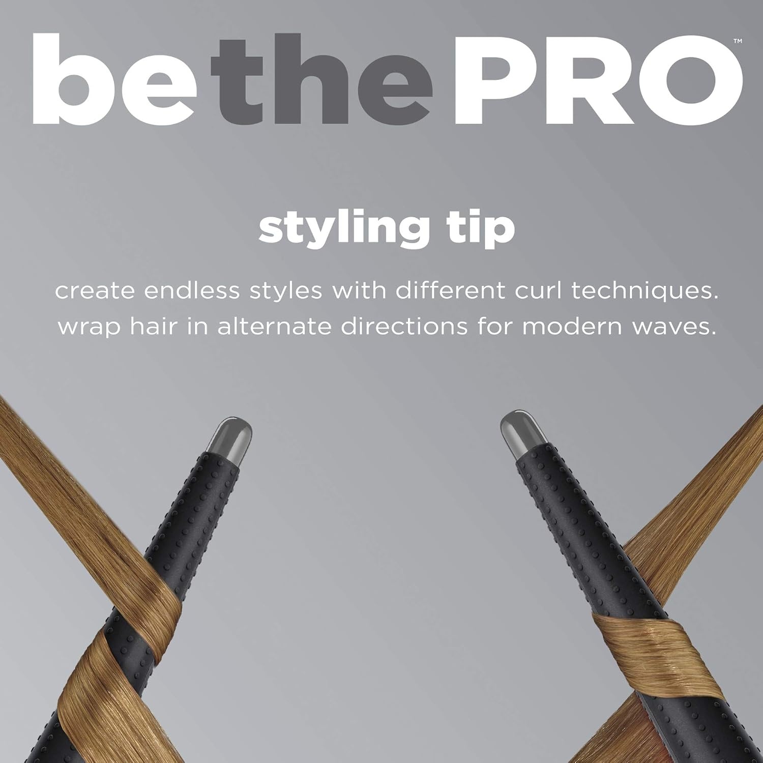 image:imageINFINITIPRO BY CONAIR Silicone Shine 1Inch to 12Inch Curling Wand Tapered wand produces beachy waves