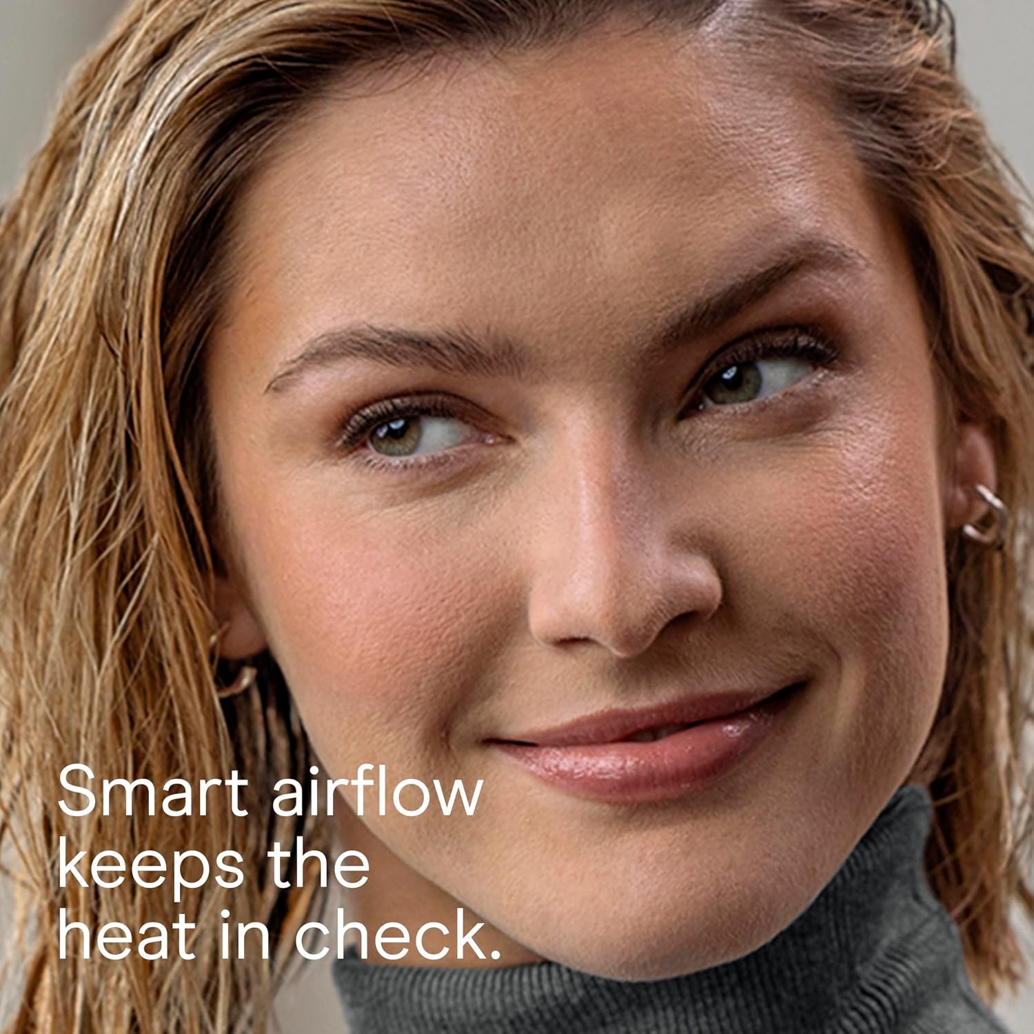 image:imageINFINITIPRO by CONAIR DigitalAIRE Multi Hair Styler Air Styling System for Curls Waves Blowouts amp Volume 4 Attachments to Personalize Your Look Plus Storage Bag Light BlueLight Blue