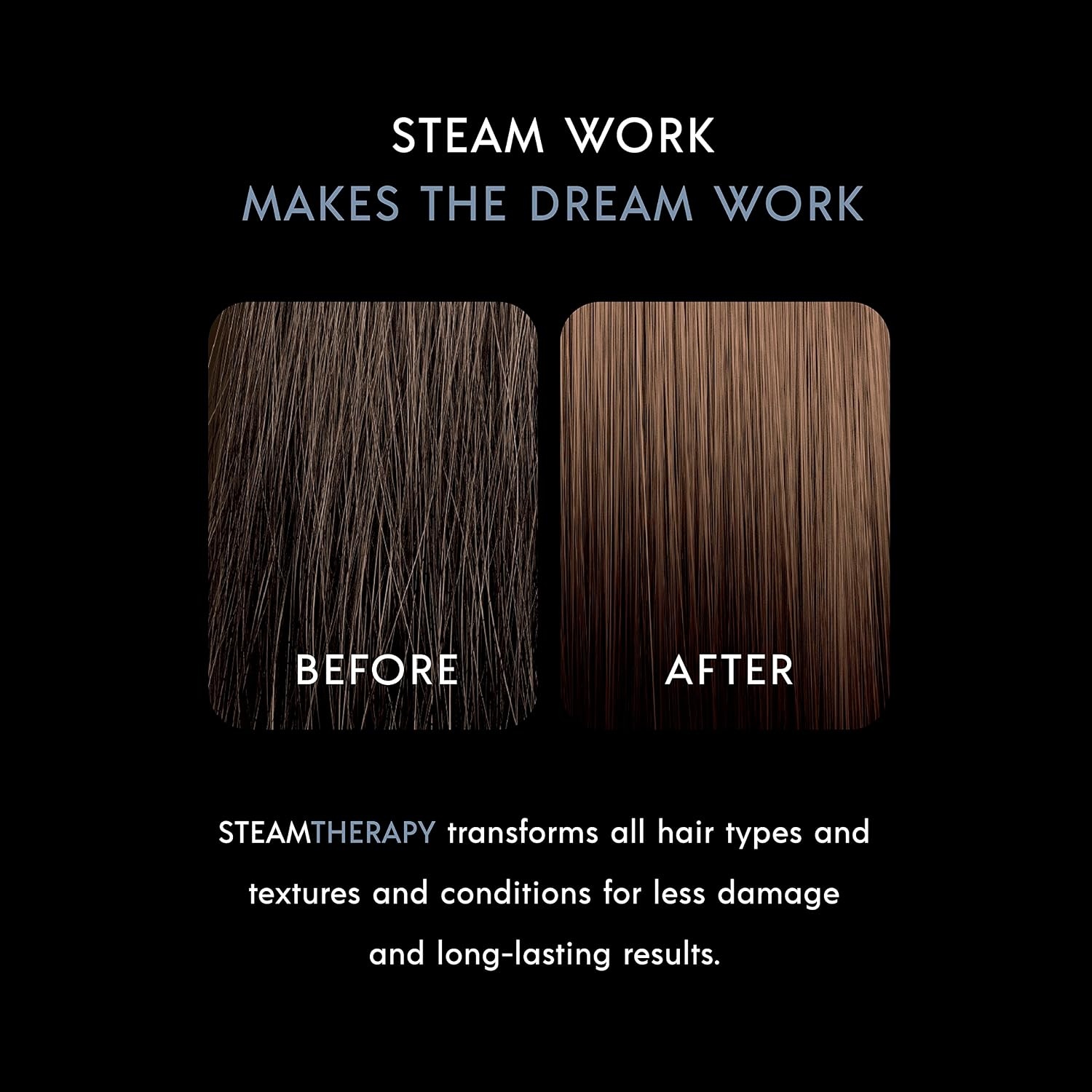 image:imageINFINITIPRO by CONAIR Steam Therapy Flat Iron 1 12inch Hair Straightener15Inch Pack of 2