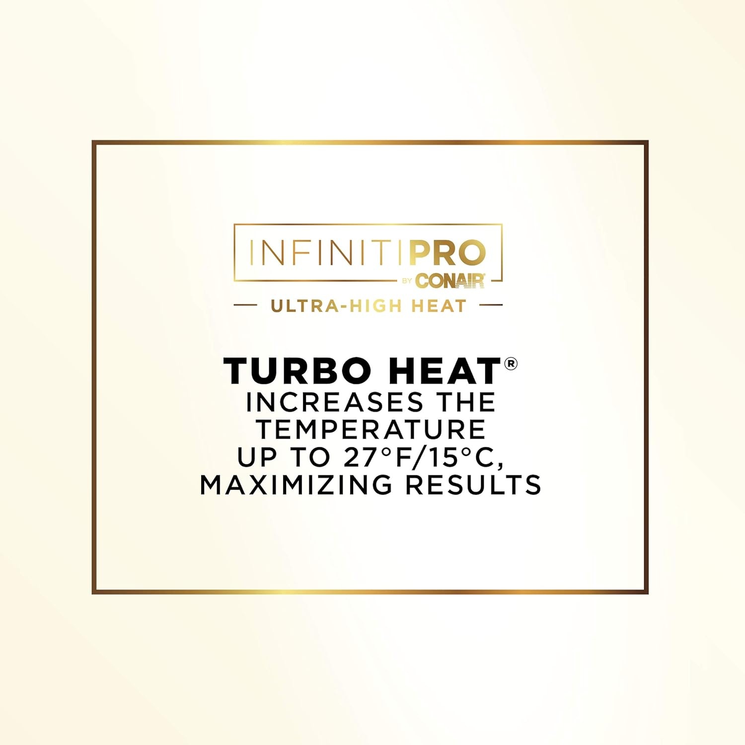 image:imageINFINITIPRO by CONAIR UltraHigh Heat GoldPlated Straightening Comb 1 Count Pack of 1