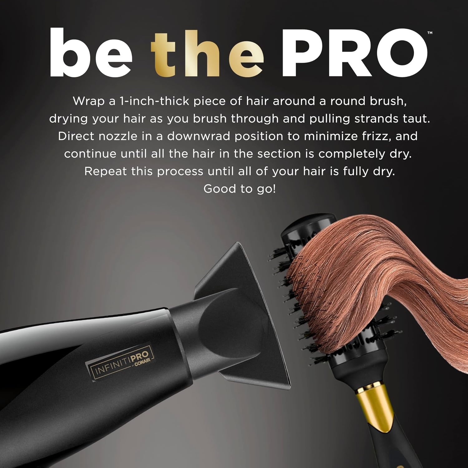 image:imageInfiniti PRO CONAIR ArteBella Hair Dryer Italian Performance Blow Dryer with Diffuser and Concentrator Attachments Luxurious Experience and UltraFast Drying Power 6 HeatSpeed Settings BlackPack of 2