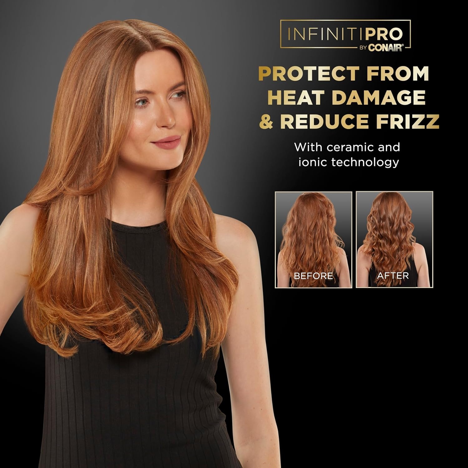 image:imageInfiniti PRO CONAIR ArteBella Hair Dryer Italian Performance Blow Dryer with Diffuser and Concentrator Attachments Luxurious Experience and UltraFast Drying Power 6 HeatSpeed Settings BlackPack of 2