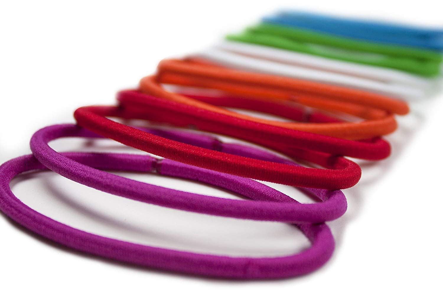 image:imageScunci No Damage Effortless Beauty Thick Hair Elastics 24CountBright