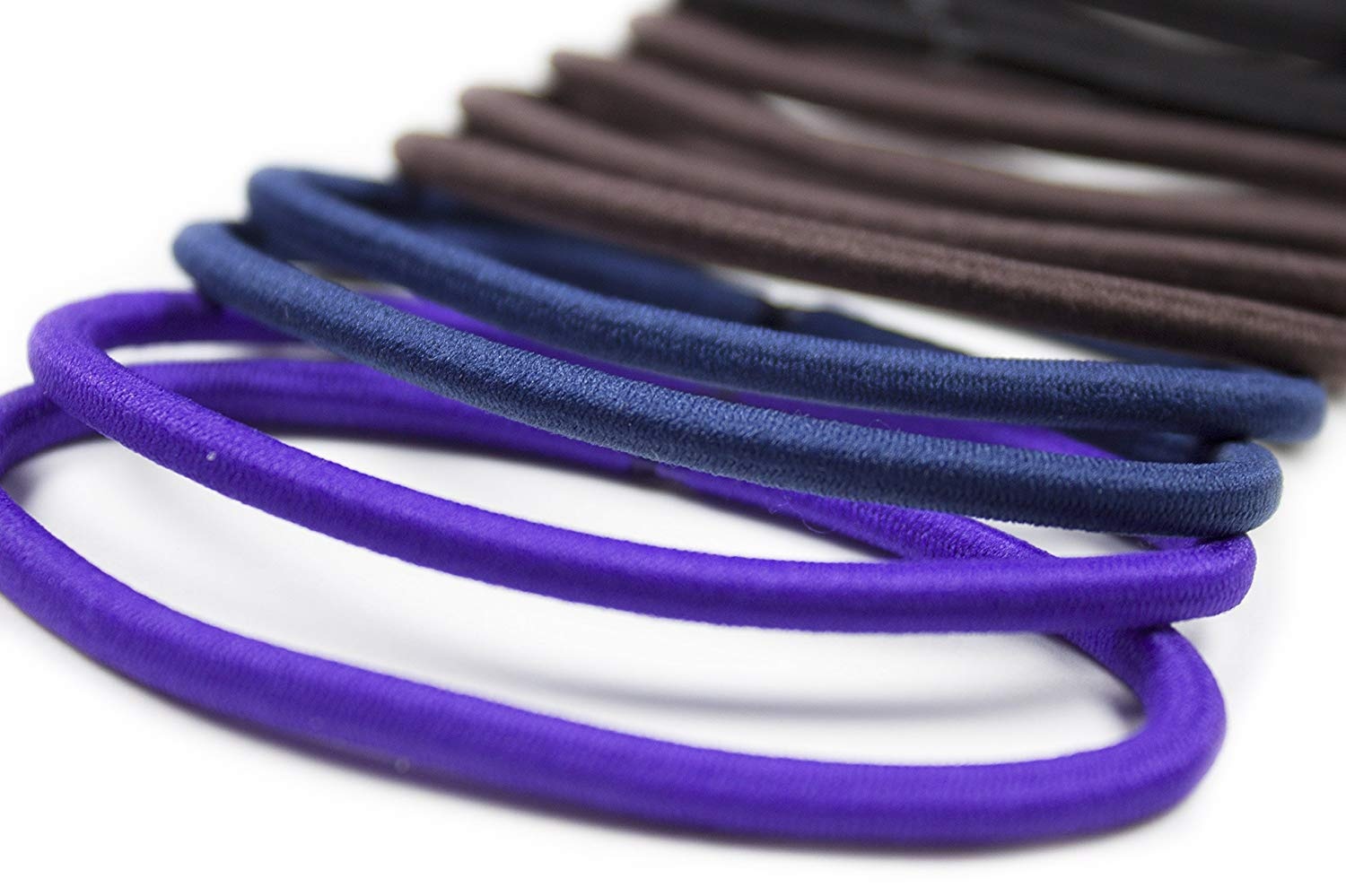 image:imageScunci No Damage Effortless Beauty Thick Hair Elastics 24CountBright