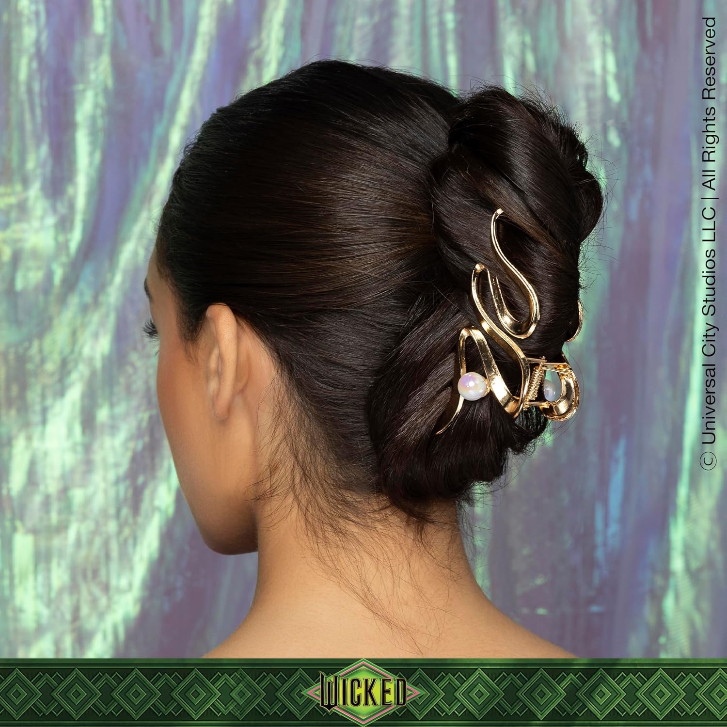 image:imageScunci Wicked Glinda Gold Claw Clip Hair Accessory Gold 1 Count Pack of 1Glinda Gold