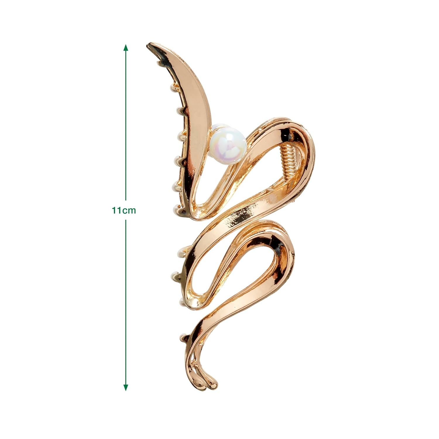 image:imageScunci Wicked Glinda Gold Claw Clip Hair Accessory Gold 1 Count Pack of 1Glinda Gold