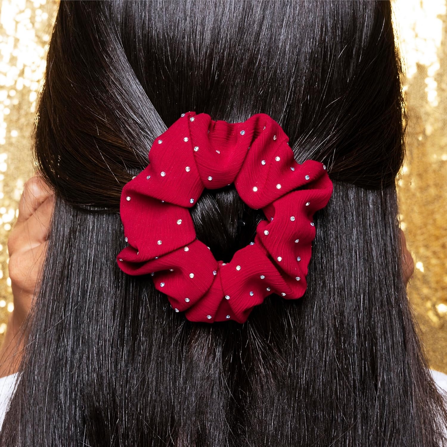 image:imageScunci by Conair Pop Clip Barrette hair accessories for women claw clips for thick hair claw clip Gifts for women teen girl gifts 1 CountBerry Red