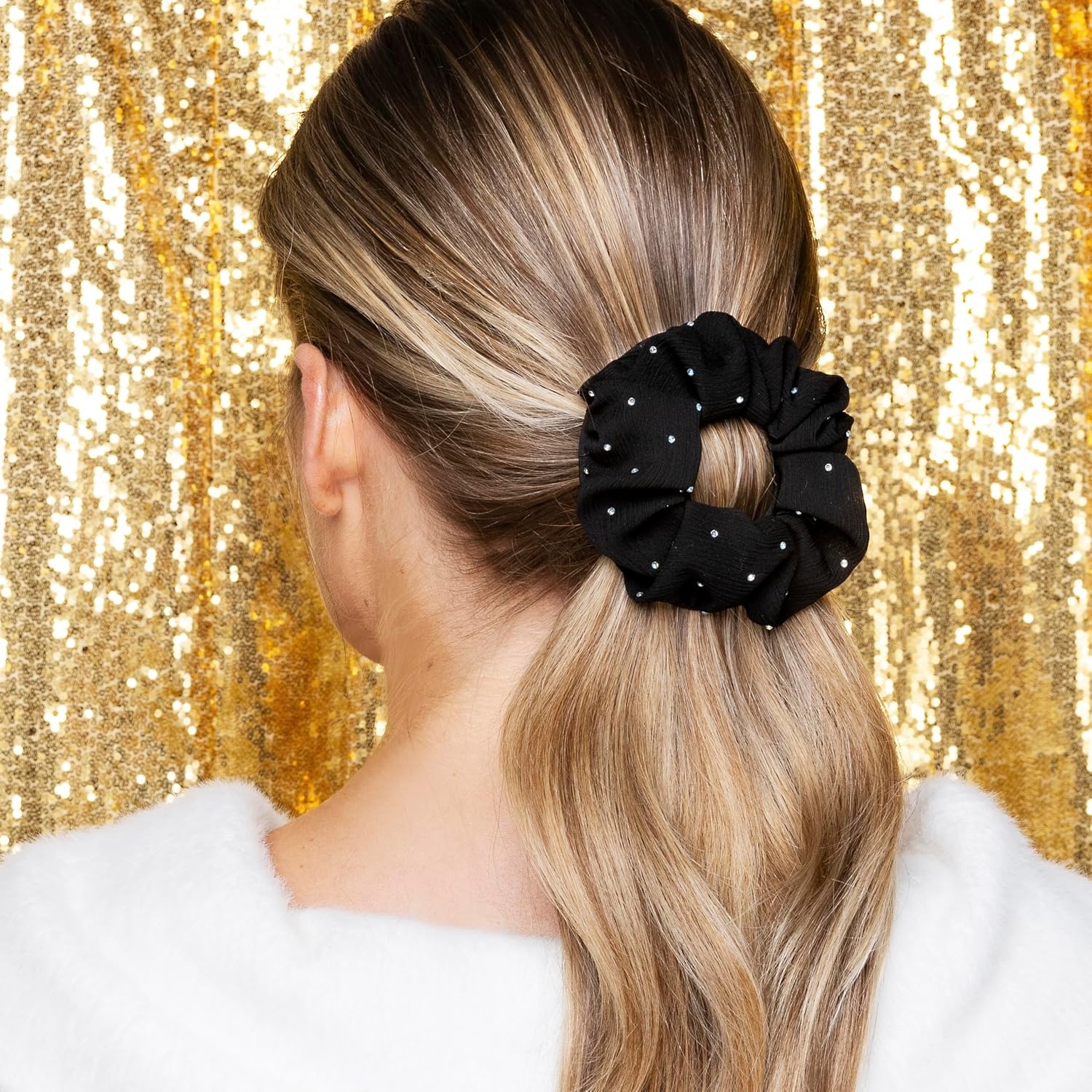 image:imageScunci by Conair Pop Clip Barrette hair accessories for women claw clips for thick hair claw clip Gifts for women teen girl gifts 1 CountBlack Glam