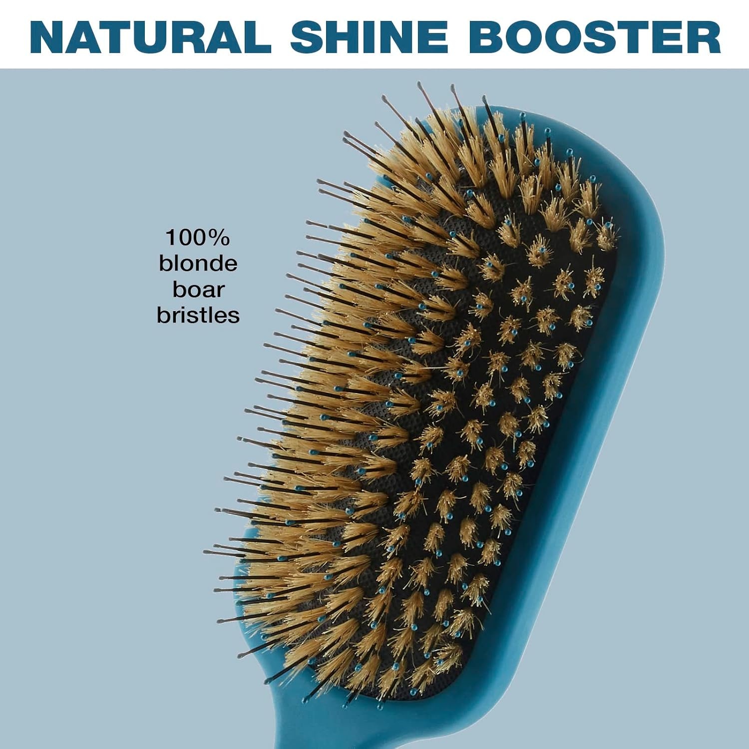image:imageThe Knot Dr for Conair Pro Style Booster Porcupine Cushion HairbrushBlue