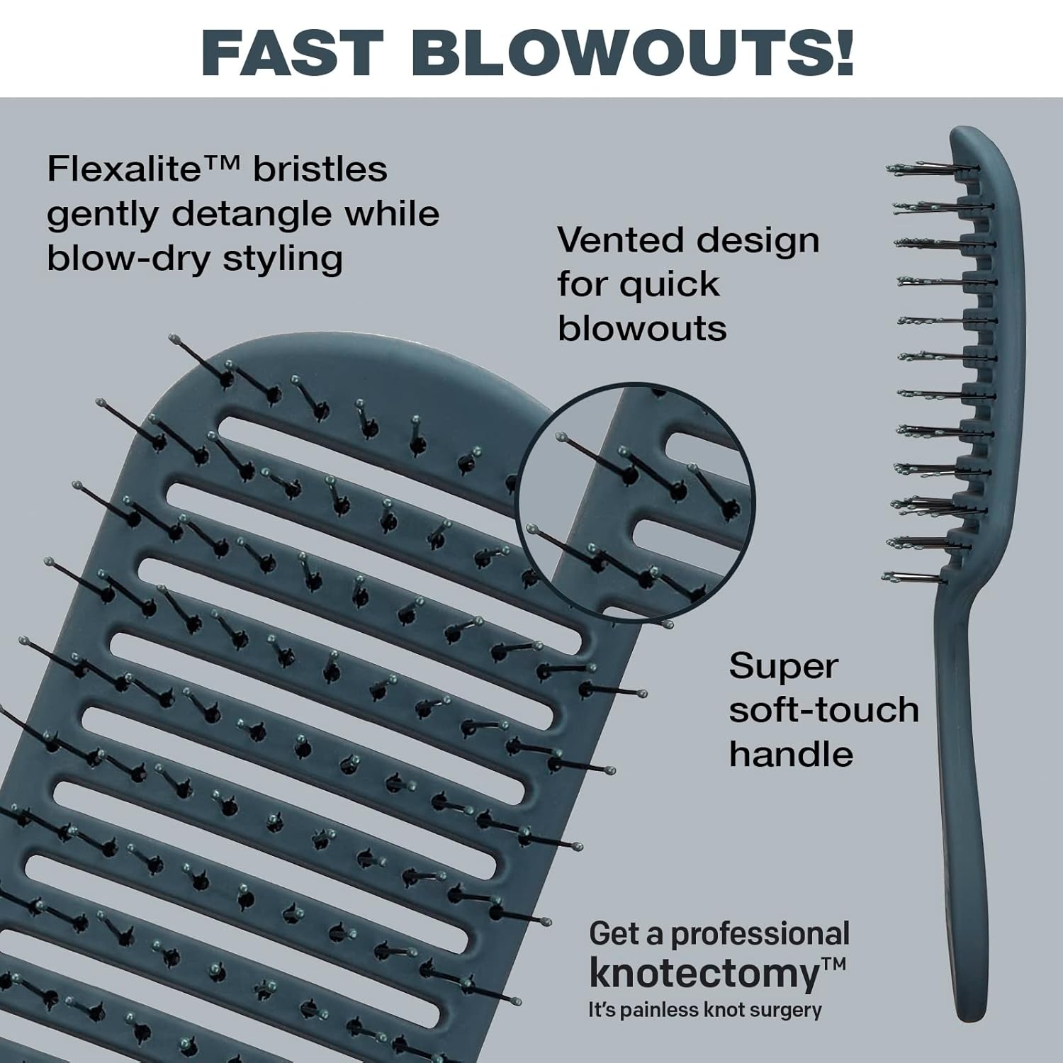 image:imageThe Knot Dr for Conair Pro Xpress Dry Vent Hairbrush
