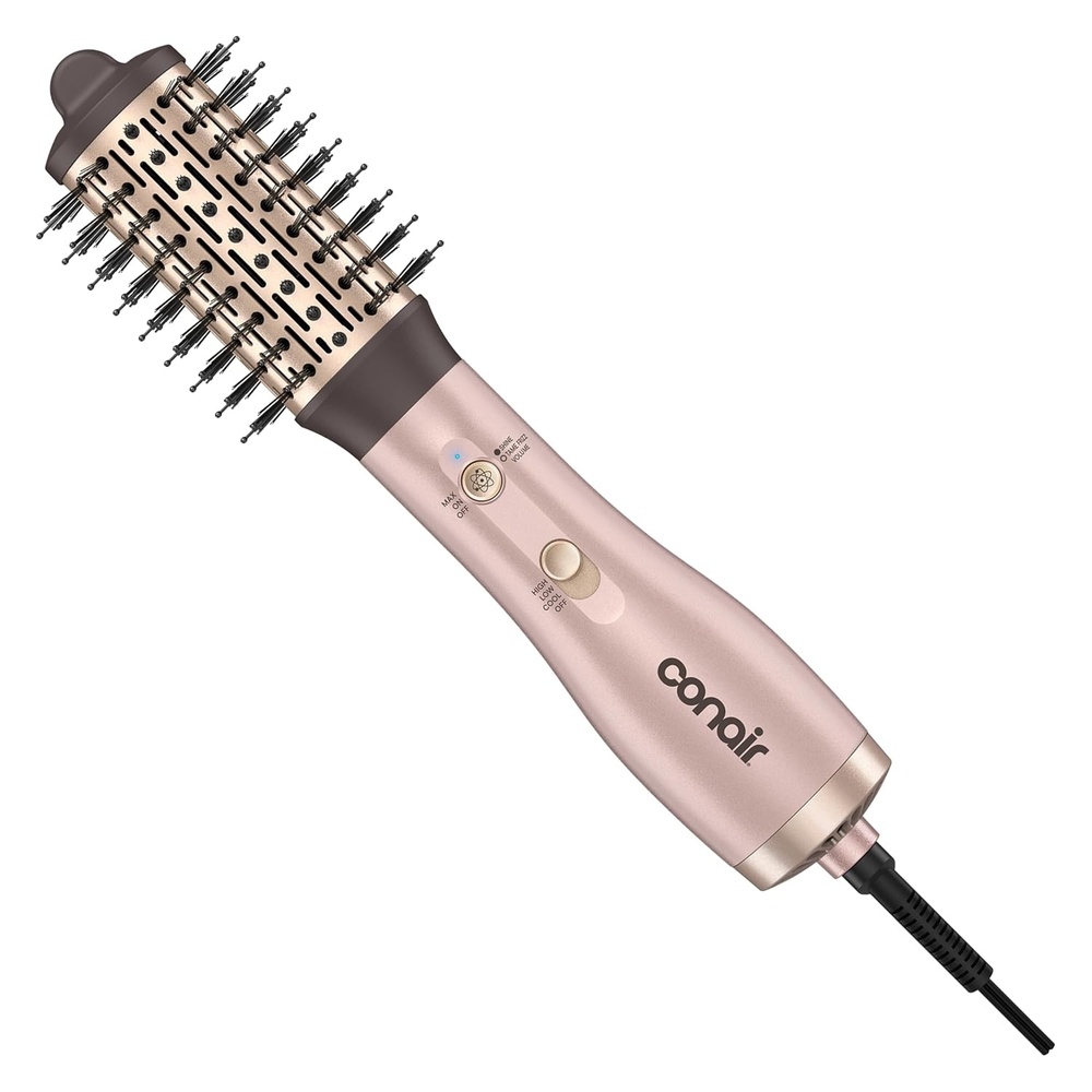 image:imageCONAIR INFINITIPRO Frizz Free 1 12inch Hot Air Brush Dryer Brush2 inches