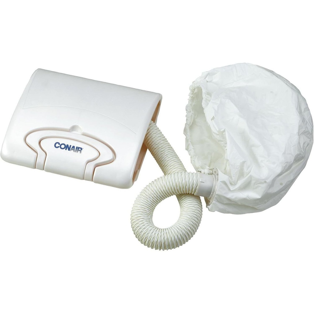 image:imageConair Bonnet Hair Dryer Soft Portable Bonnet Style Hair DryerWhite