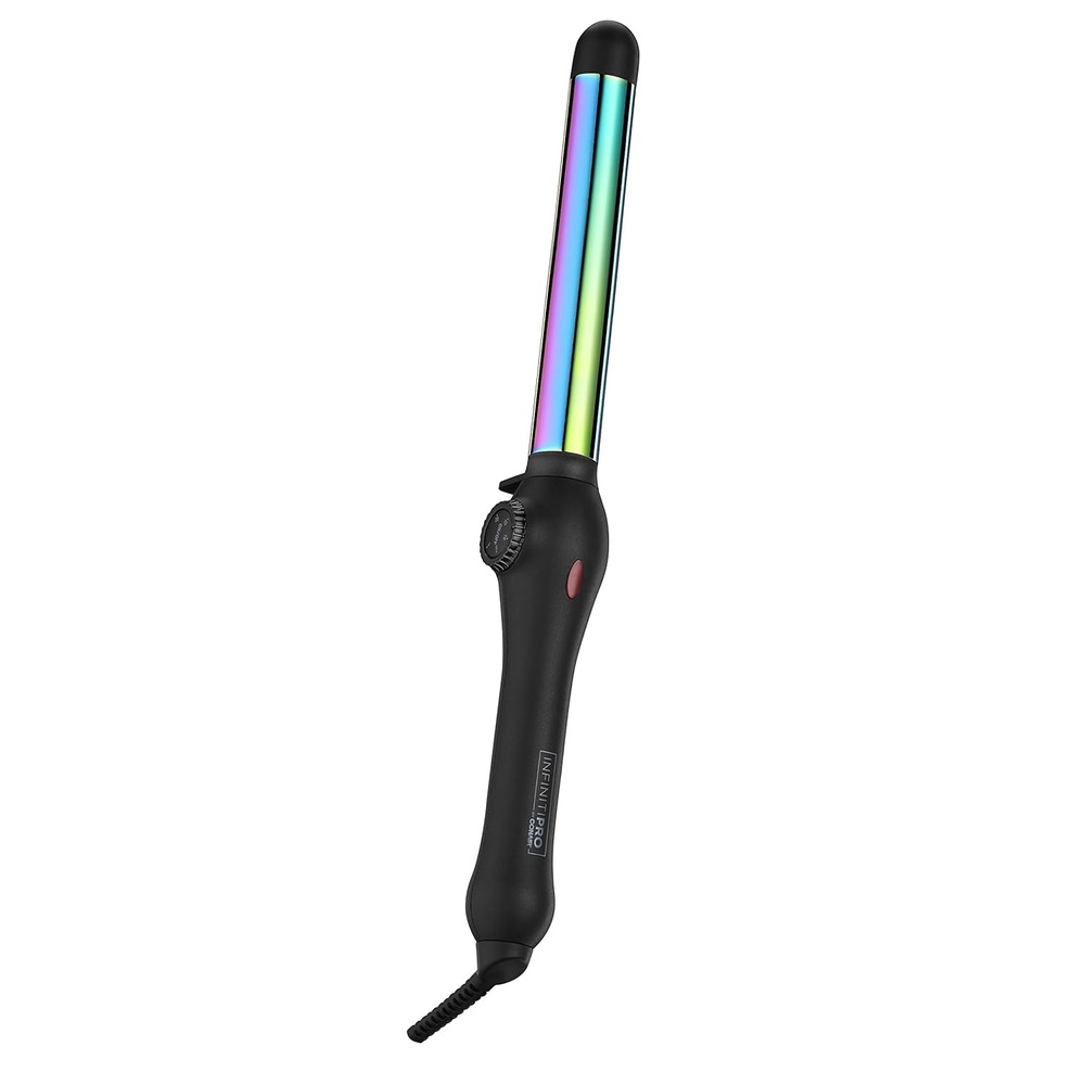 image:imageINFINITIPRO BY CONAIR Rainbow Titanium 1Inch Curling Wand