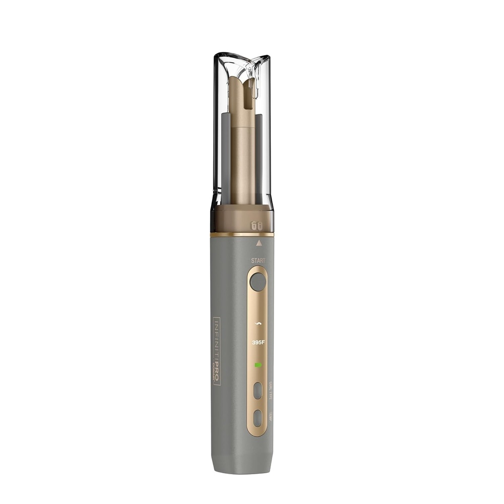 image:imageINFINITIPRO by CONAIR Curl Secret MINI Automatic Curling Iron  12inch Barrel  Cordless Hair Curler for All Hair Types and Short to Medium Hair Lengths