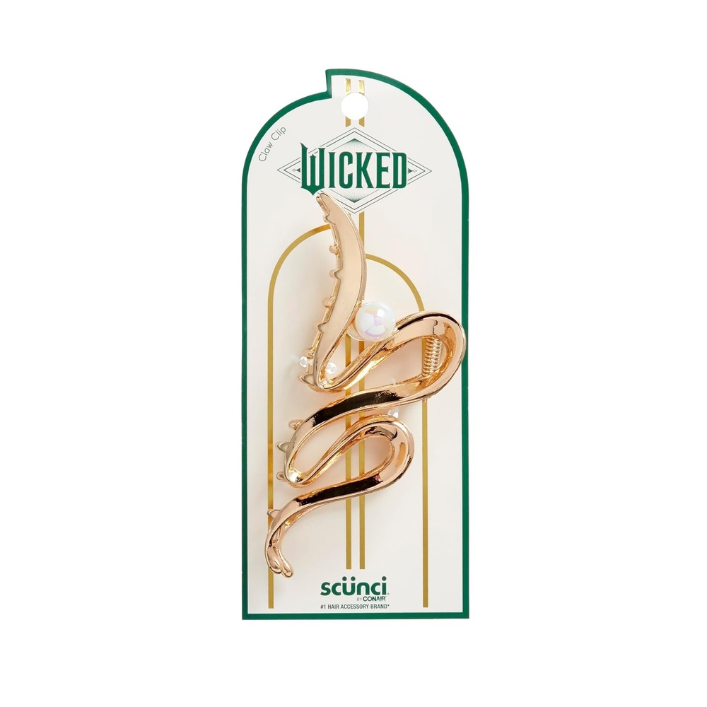 image:imageScunci Wicked Glinda Gold Claw Clip  Hair Accessory  Gold  1 Count Pack of 1Glinda  Gold