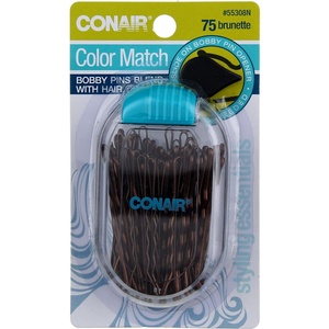 BOBBY PINS BRONZE 75PK(Brown)