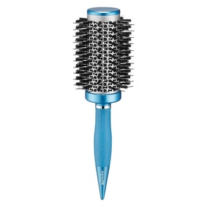 BaBylissPRO Nano Titanium Smooth & Shine Scalp Round Hair Brush – Detangling, Straightening & Blow-Dry Brush for Frizz-Free, Sleek, Shiny Hair(1.73in mixed bristle)