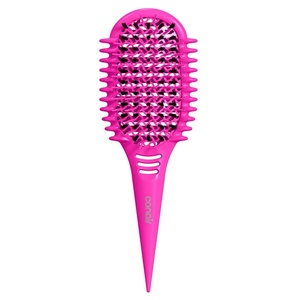 Conair Detangler Curly Hair Brush | Curl Define Pro for Enhancing and Detangling Loose Curls and Long Hair, Purple, BR95707PUR2L(Pink)