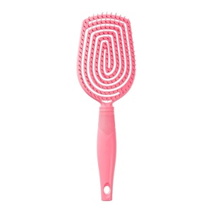 Conair Scalp Care Detangling hairbrush 2pk – Fullsize +Travel Hair Brush – Scalp Massager – hairbrushes for women & men – detangler for all lengths and types – can use wet or dry – Grey Luxe(Pink Palse)